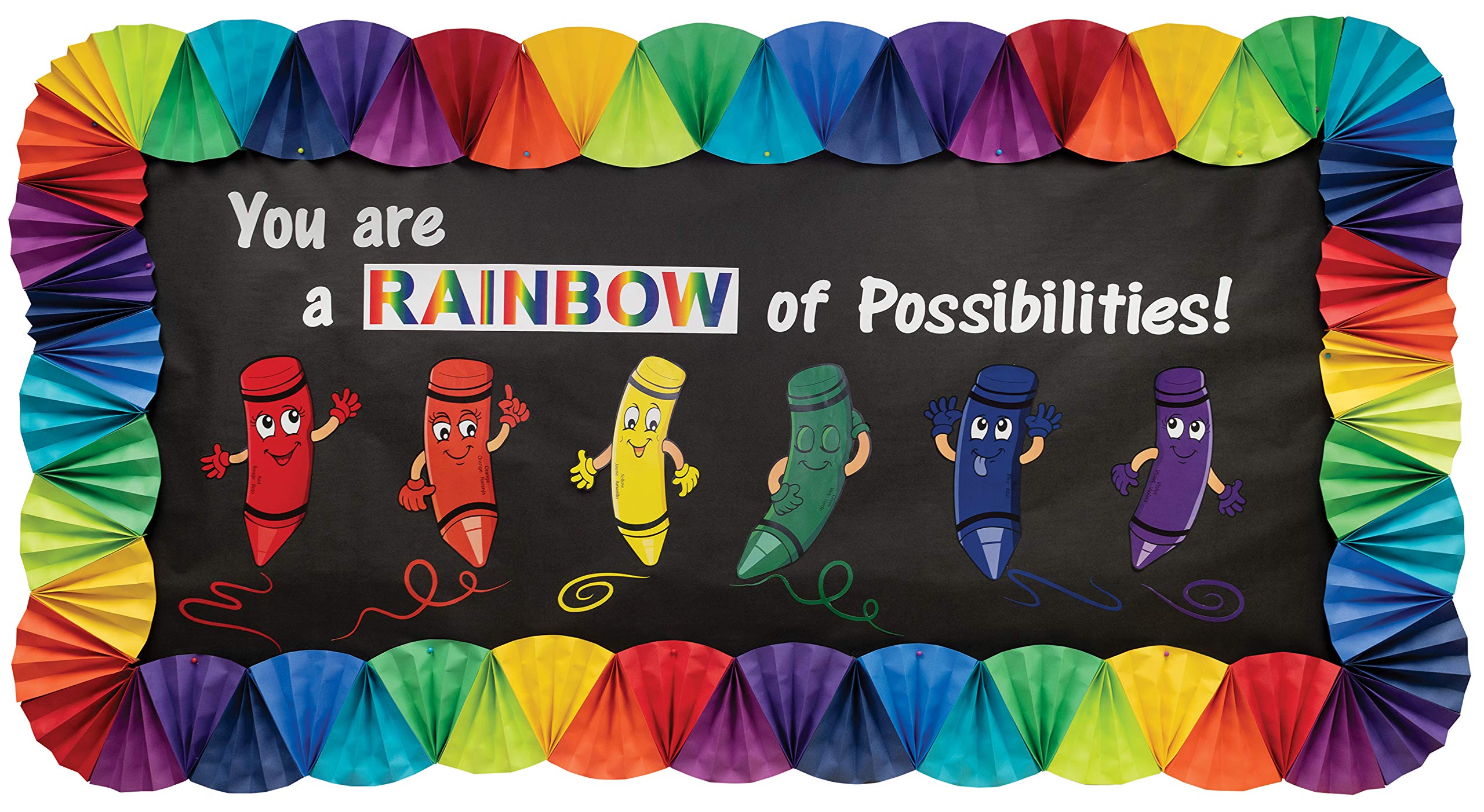 Fadeless Bulletin Board Paper - 48” x 200’ Black Fade-Resistant Roll for Classroom Decor, School Projects, Office Displays & DIY Crafts - Durable Backdrop Paper for Walls, Bulletin Boards & Art Projects