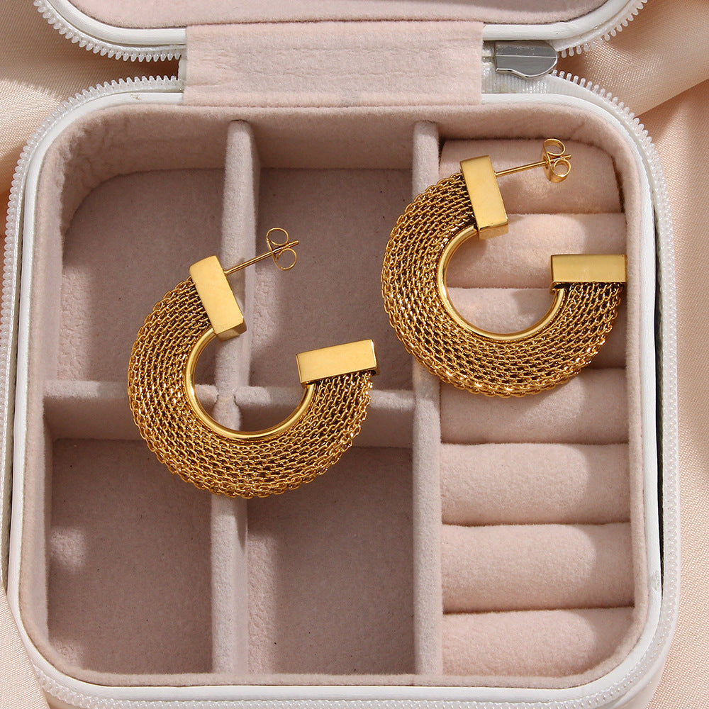 Personalized Stainless Steel Earrings for Women - Trendy & Hypoallergenic Jewelry Gift for Everyday Wear, Parties & Special Occasions