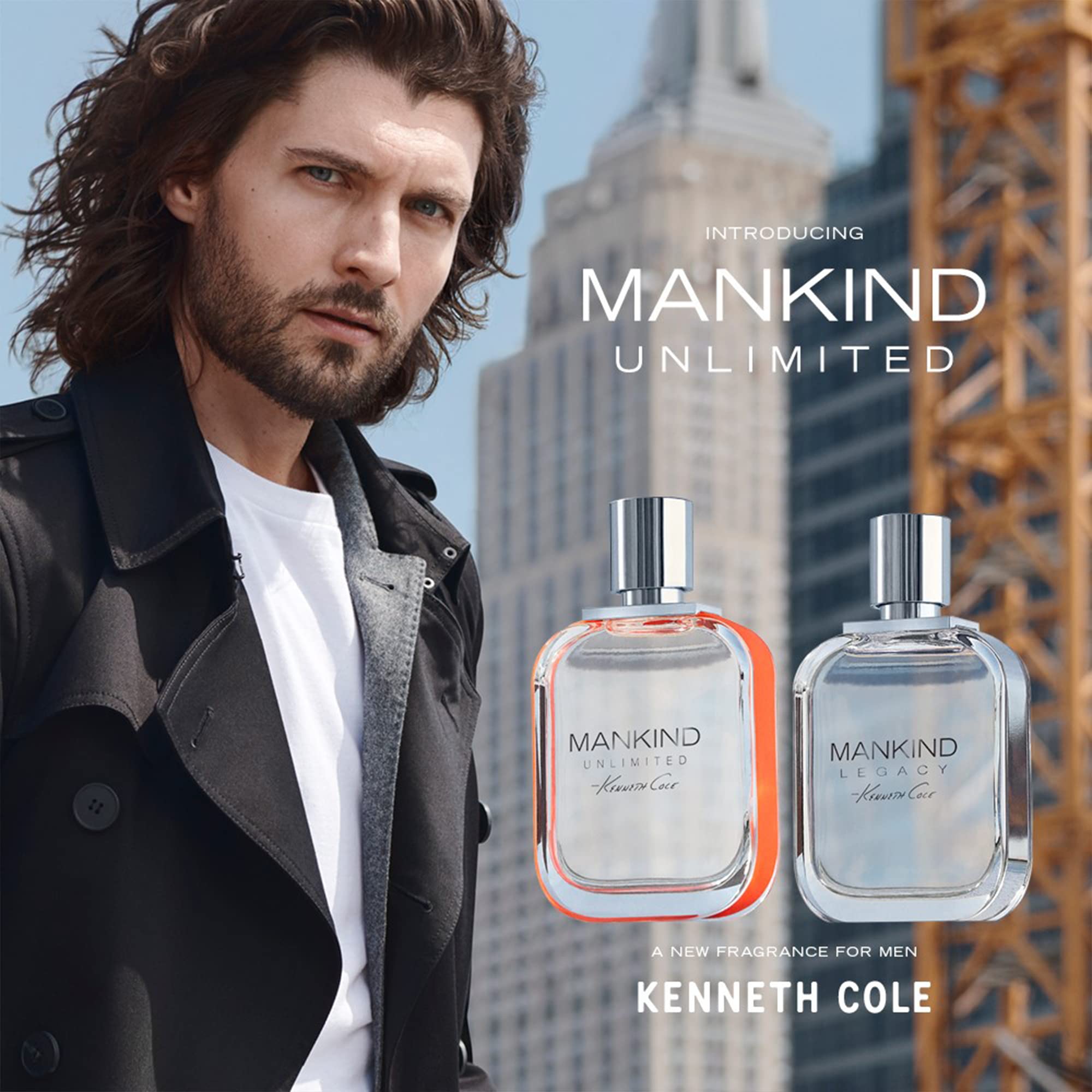 Kenneth Cole Unlimited Cologne Gift Set for Men - 3.4 Fl Oz EDT Spray - Perfect for Birthday, Anniversary & Valentine's Day Gifts