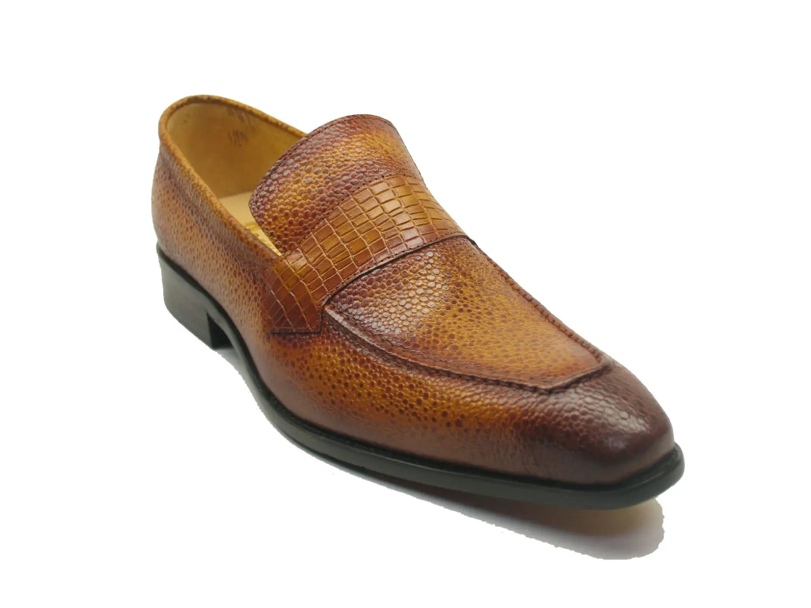 Luxury Caviar Calfskin Penny Loafers for Men - Classic Slip-On Dress Shoes for Business & Casual Wear - Perfect for Office, Weddings & Formal Events