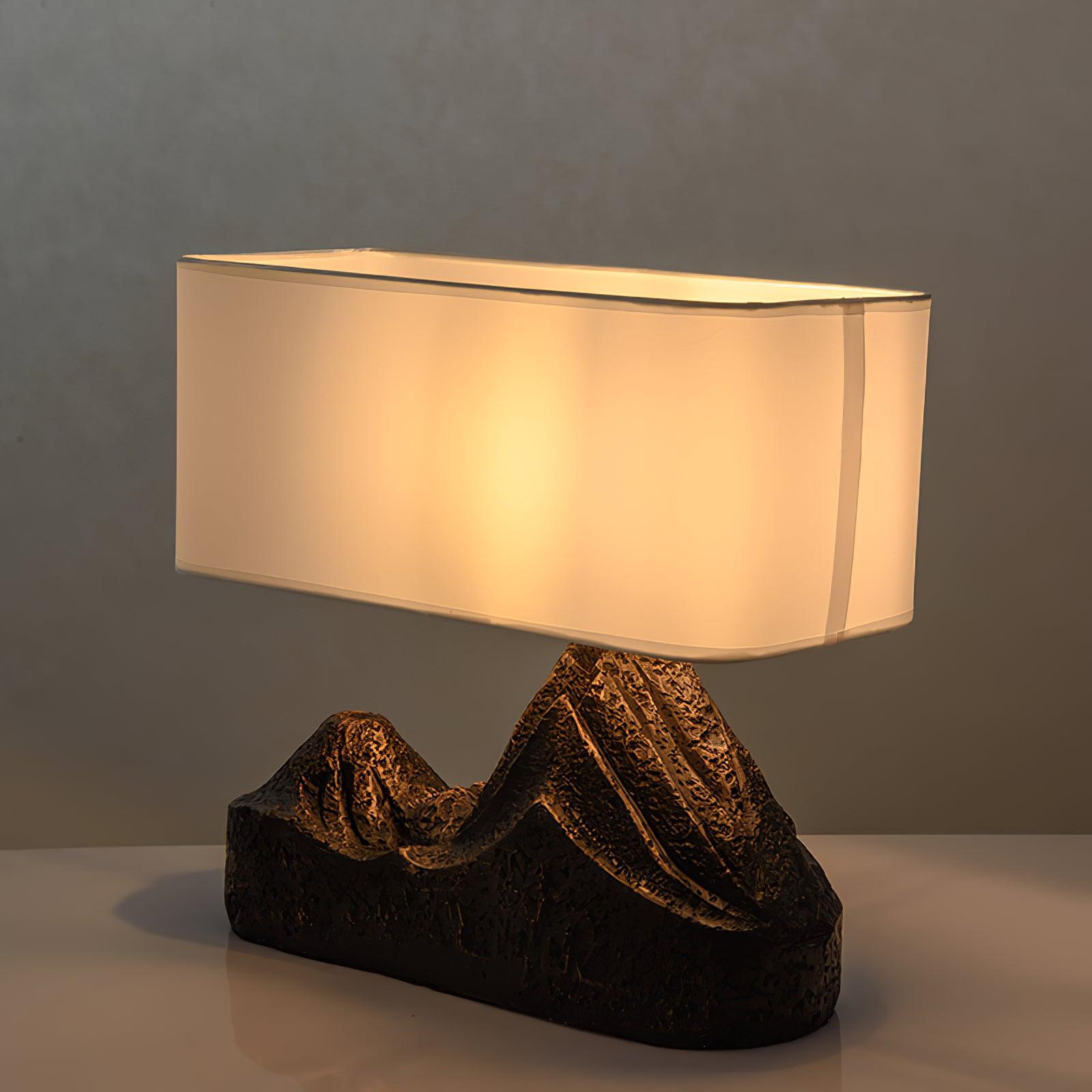 Modern Landscape Table Lamp - Elegant Home & Office Decor for Bedroom, Living Room, and Study - Perfect for Reading, Working, and Relaxing