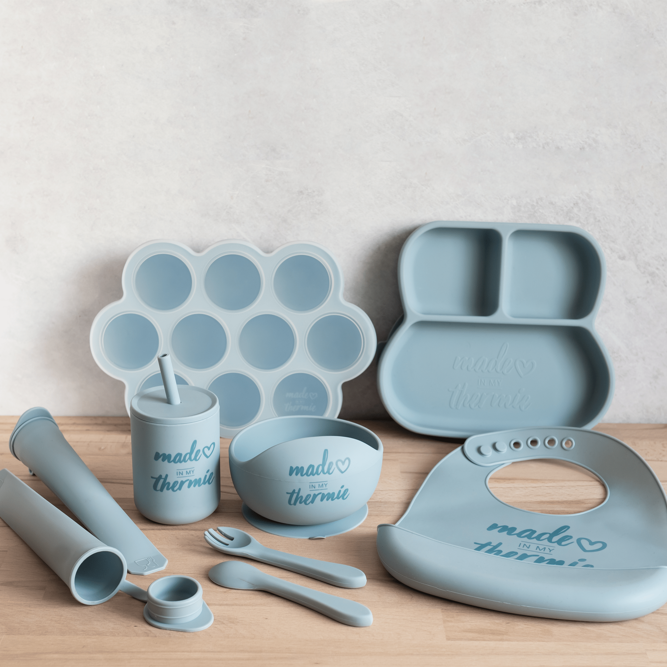 Complete Baby Bundle Set - Soft Blue Baby Essentials for Newborns & Infants | Perfect for Nursery, Gifts & Travel