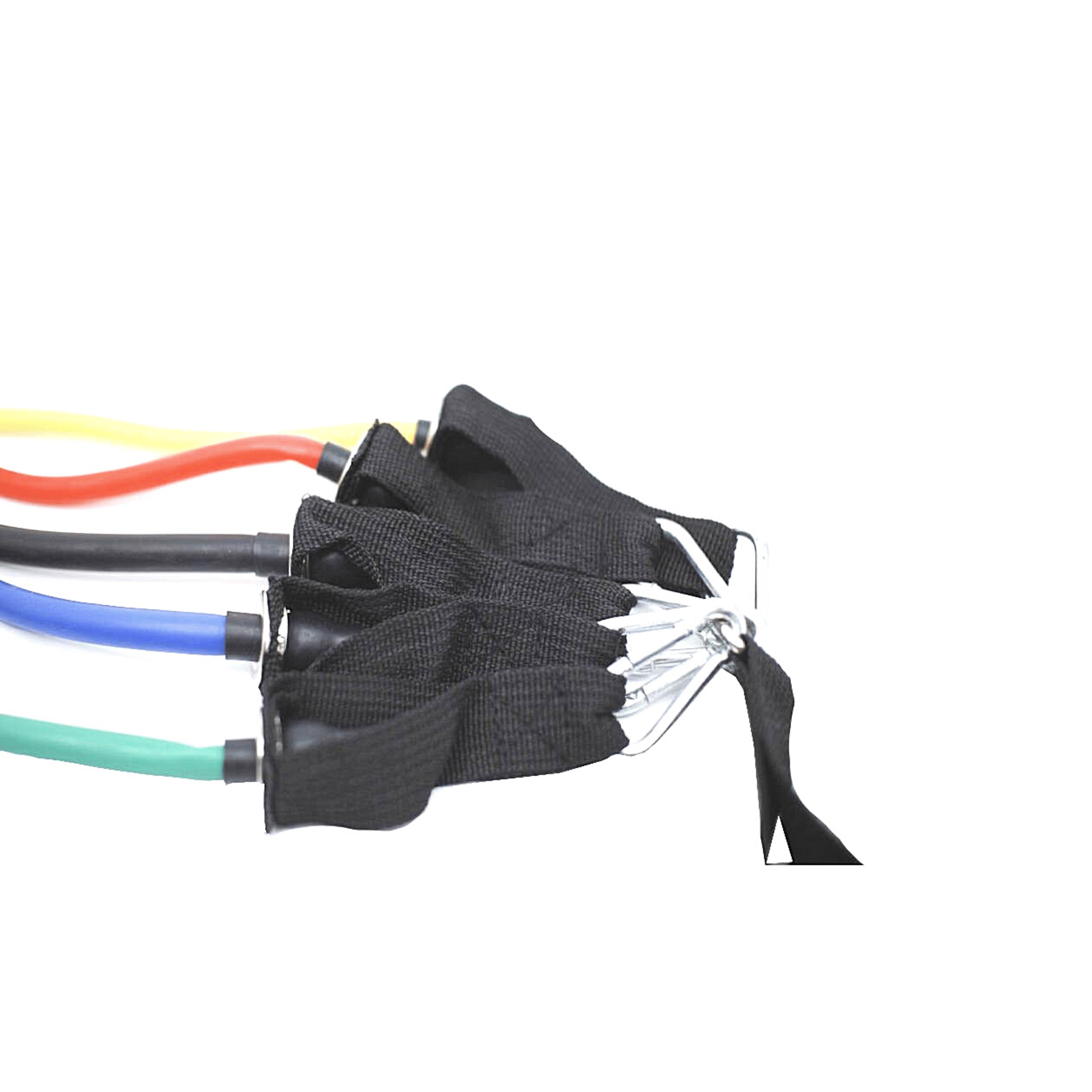 Premium Resistance Bands with Handles - Set of 5 for Strength Training, Home Workouts, Physical Therapy & Fitness Exercises | Ideal for Men & Women | Perfect for Gym, Yoga, Pilates & Rehabilitation