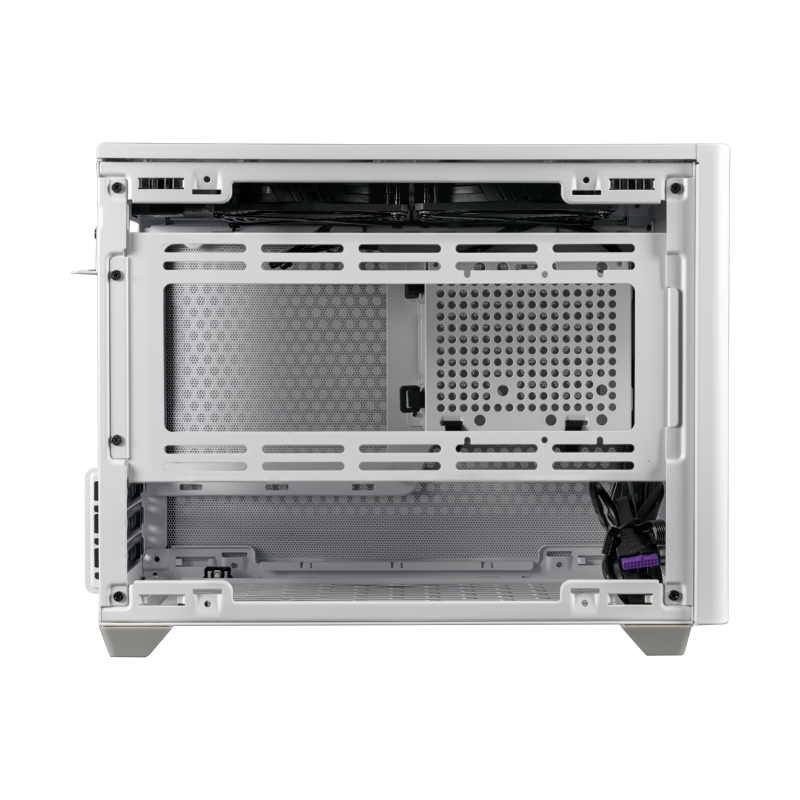 Cooler Master NR200P Mini-ITX Small Form Factor PC Case with Tempered Glass Side Panel - Compact Gaming & Workstation Builds for SFF Enthusiasts