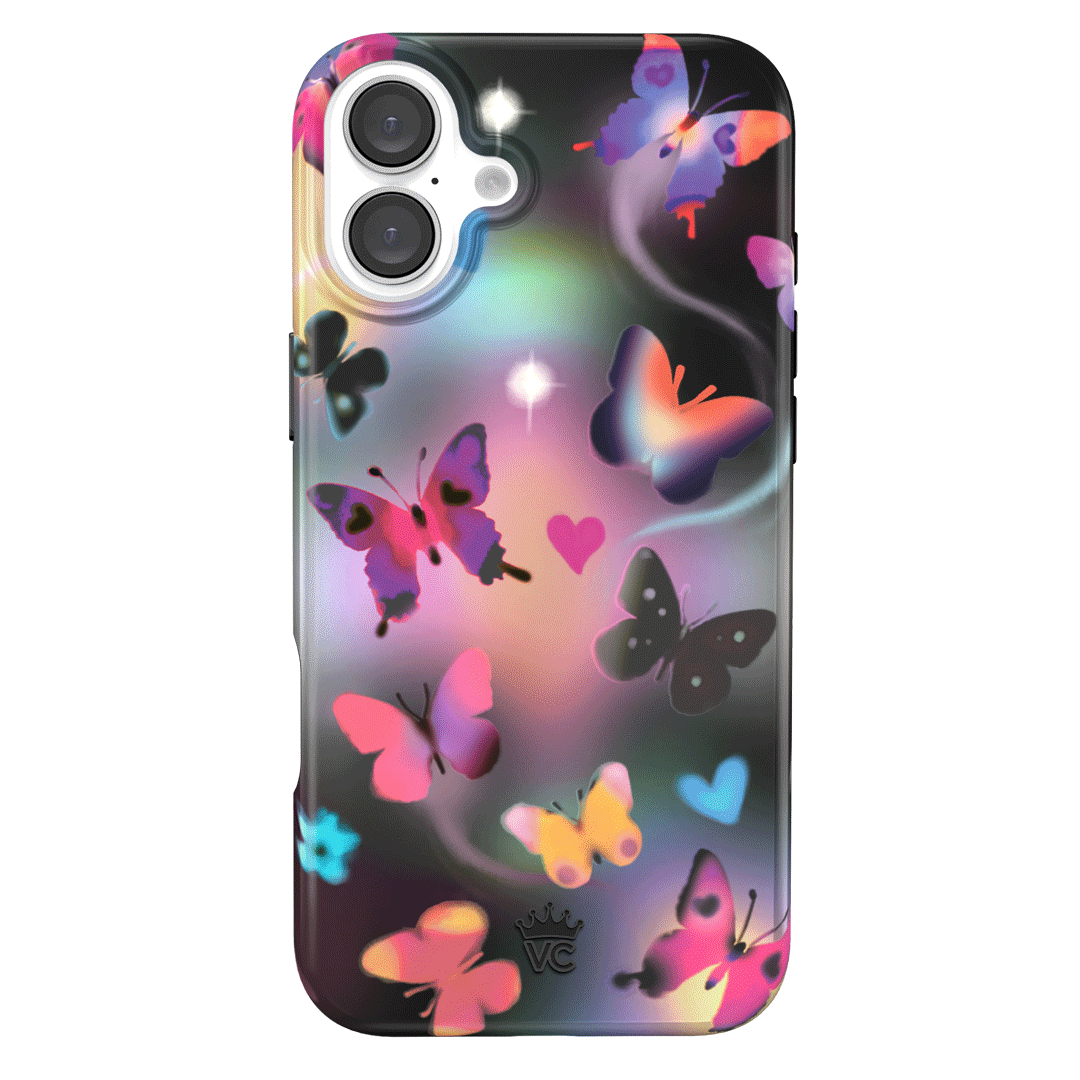 Aurora Butterfly iPhone Case - Elegant & Durable Phone Cover for iPhone [Model] - Perfect for Everyday Use, Travel & Special Occasions