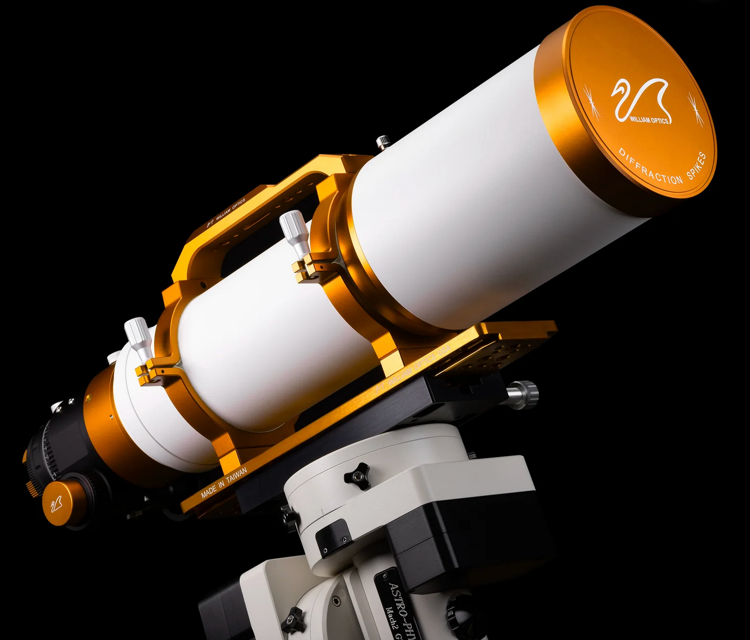 Fluorostar 132 Innovative Bahtinov Mask Cover - Patented Telescope Accessory for Astrophotography & Stargazing