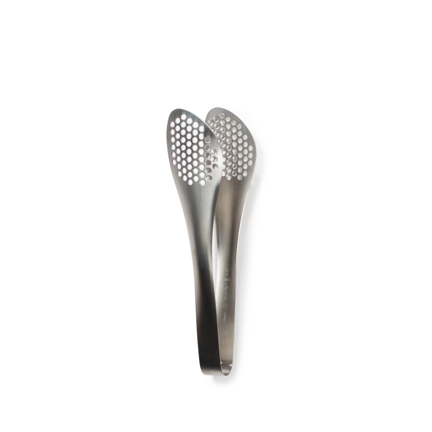 Stainless Steel Perforated Kitchen Tongs - 12 Inch Locking Salad Tongs for Cooking, Grilling, Serving - Perfect for BBQ, Salad, Pasta & Hot Food Handling