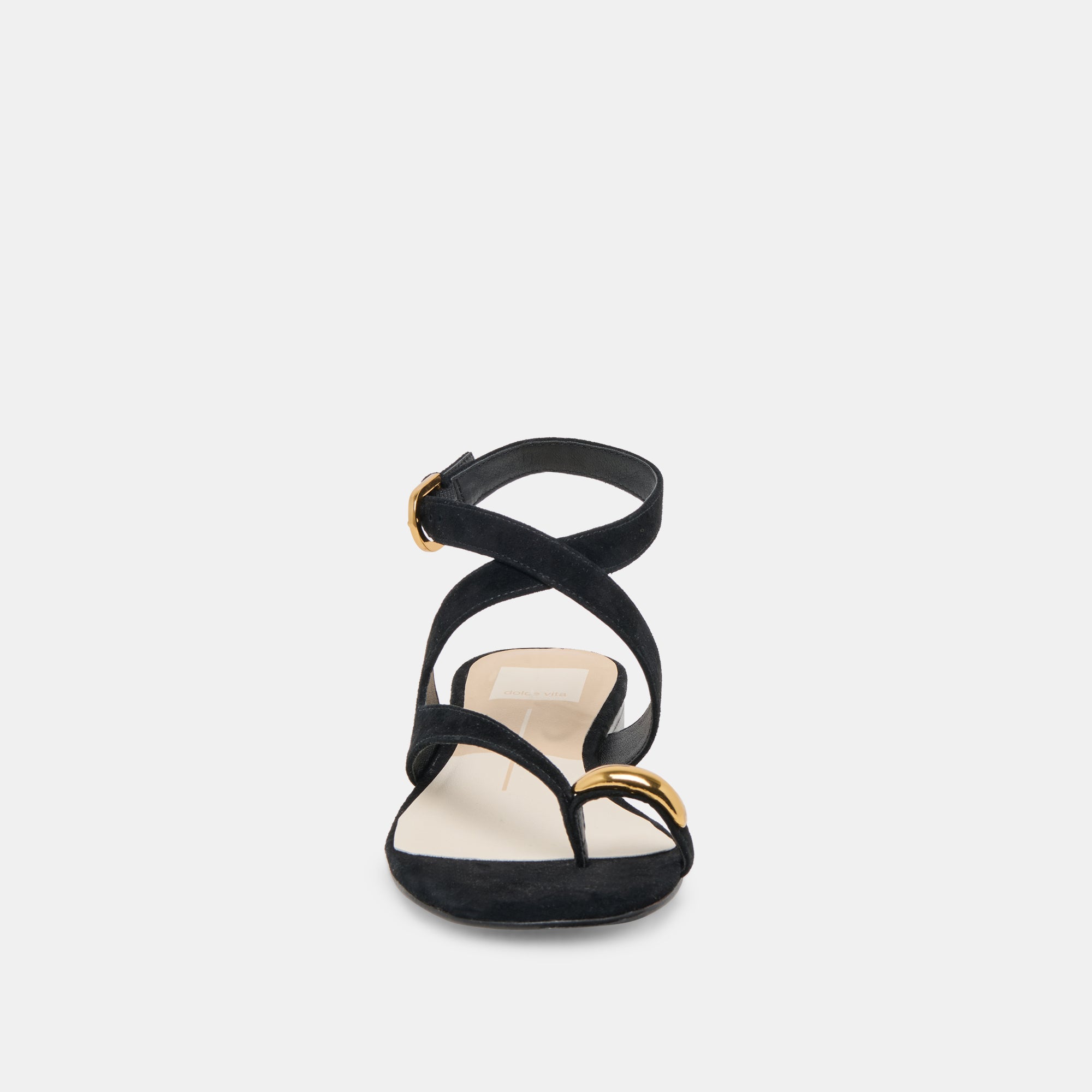 Earla Sandals for Women - Onyx Suede Comfortable Slip-On Shoes | Perfect for Casual Outings, Beach Walks & Summer Fashion