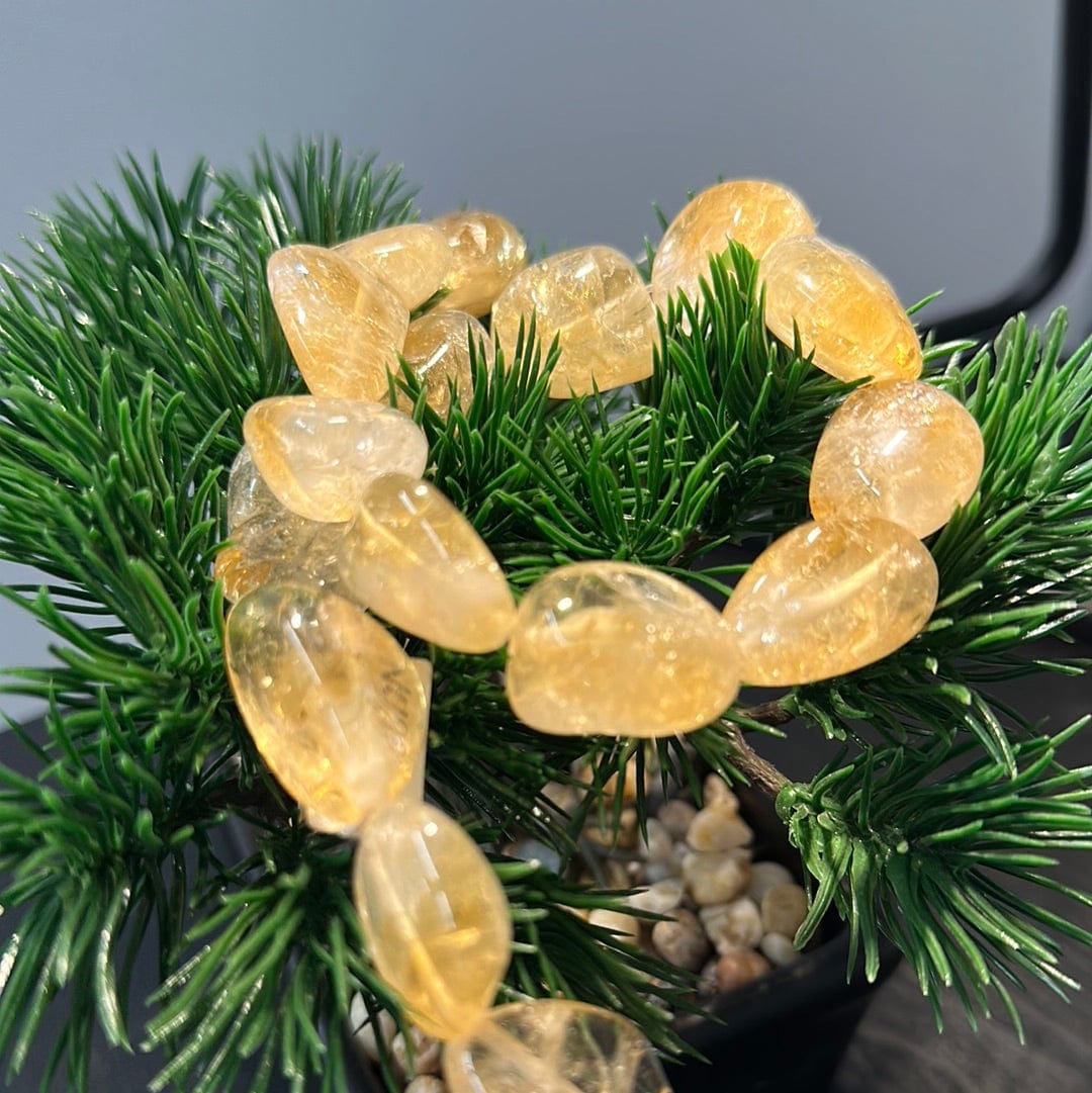 Natural Citrine Bead Strand - XL Nugget Gemstone for Jewelry Making, DIY Crafts & Healing Crystals - Perfect for Necklaces, Bracelets & Spiritual Healing
