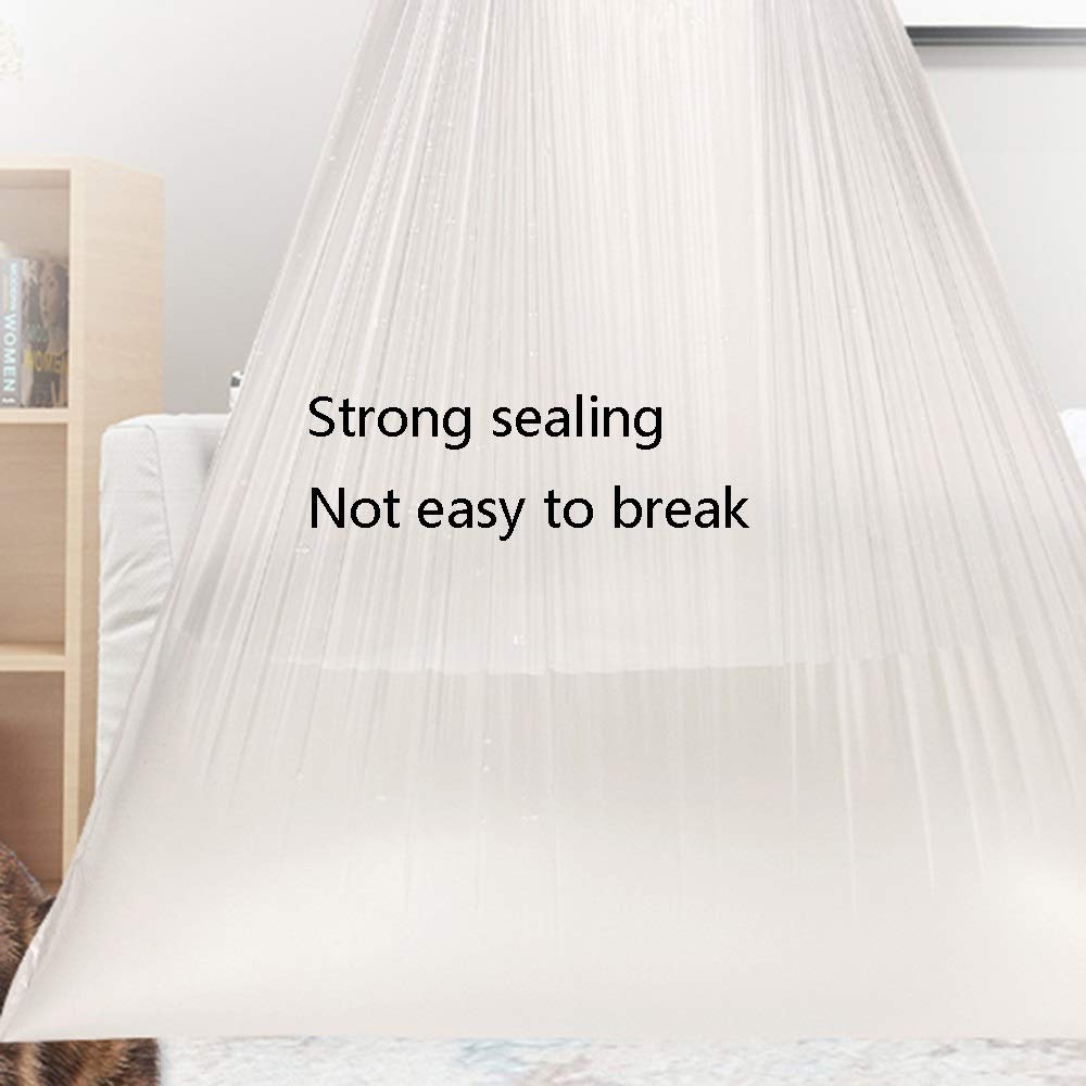 Extra Large Trash Bags 40L - Heavy Duty Kitchen Garbage Bags for Household Use, 3/4/5 Roll Pack - Perfect for Oversized Trash Cans, Waste Disposal & Home Cleaning