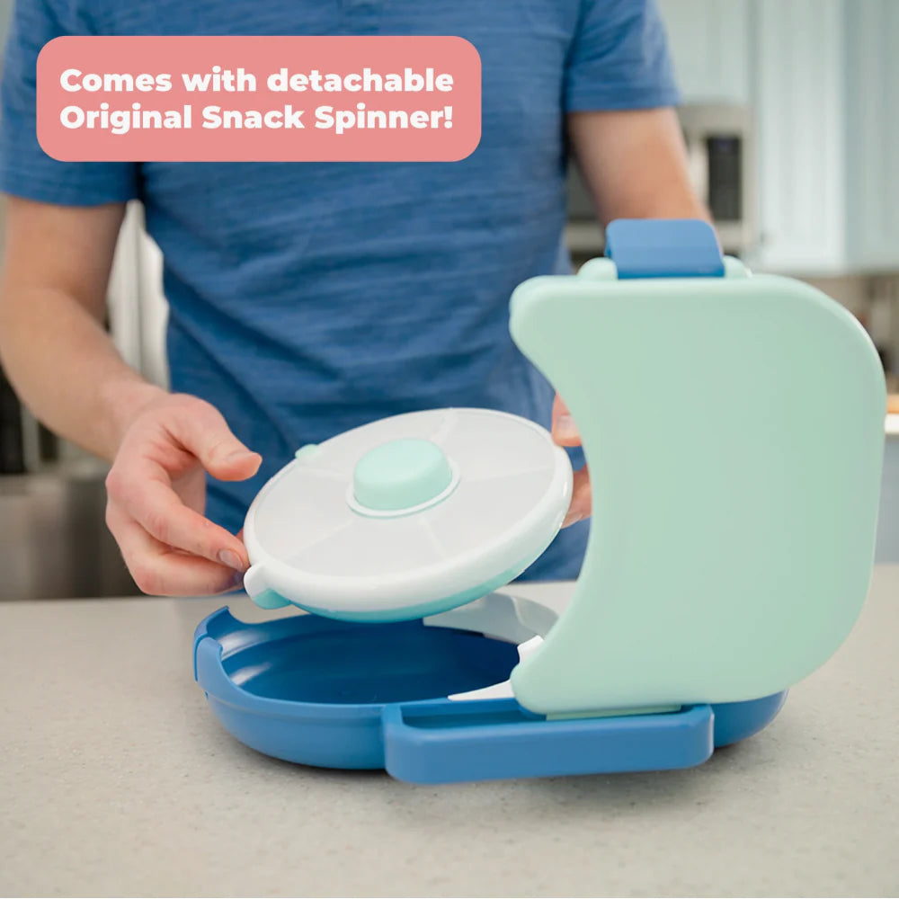 Eco-Friendly Gobe Lunch Box - BPA-Free, Leak-Proof & Insulated Food Container for Adults & Kids | Perfect for School, Work, Picnics & Travel | Mint Green