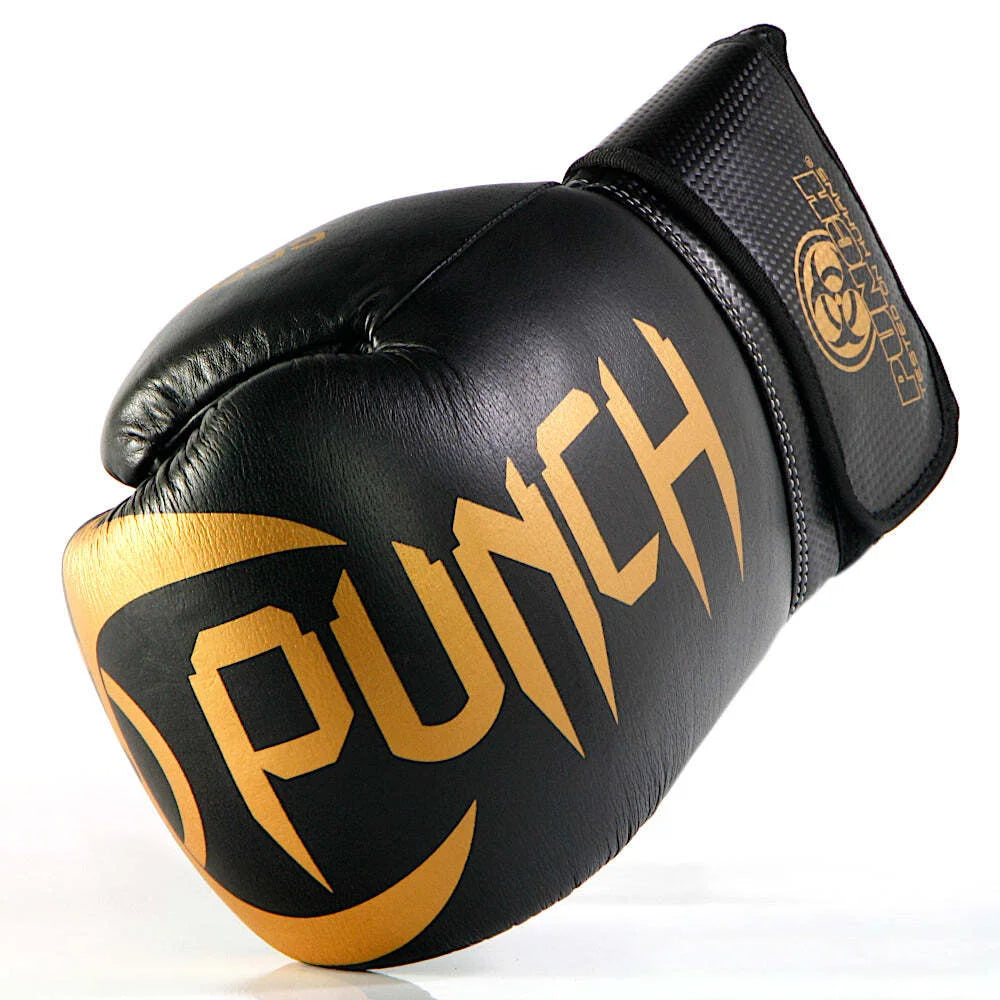 Urban™ COBRA Boxing Gloves for Men & Women - Premium Black & Gold Training Gloves for Boxing, MMA, Kickboxing & Fitness Workouts - Ideal for Sparring, Bag Work & Gym Training