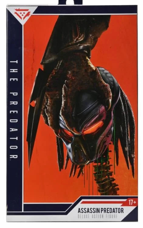 Predator Ultimate Assassin Deluxe Figure - Unarmored Version | Highly Detailed Collectible for Fans & Action Figure Enthusiasts | Perfect for Display, Cosplay, and Movie-Themed Collections