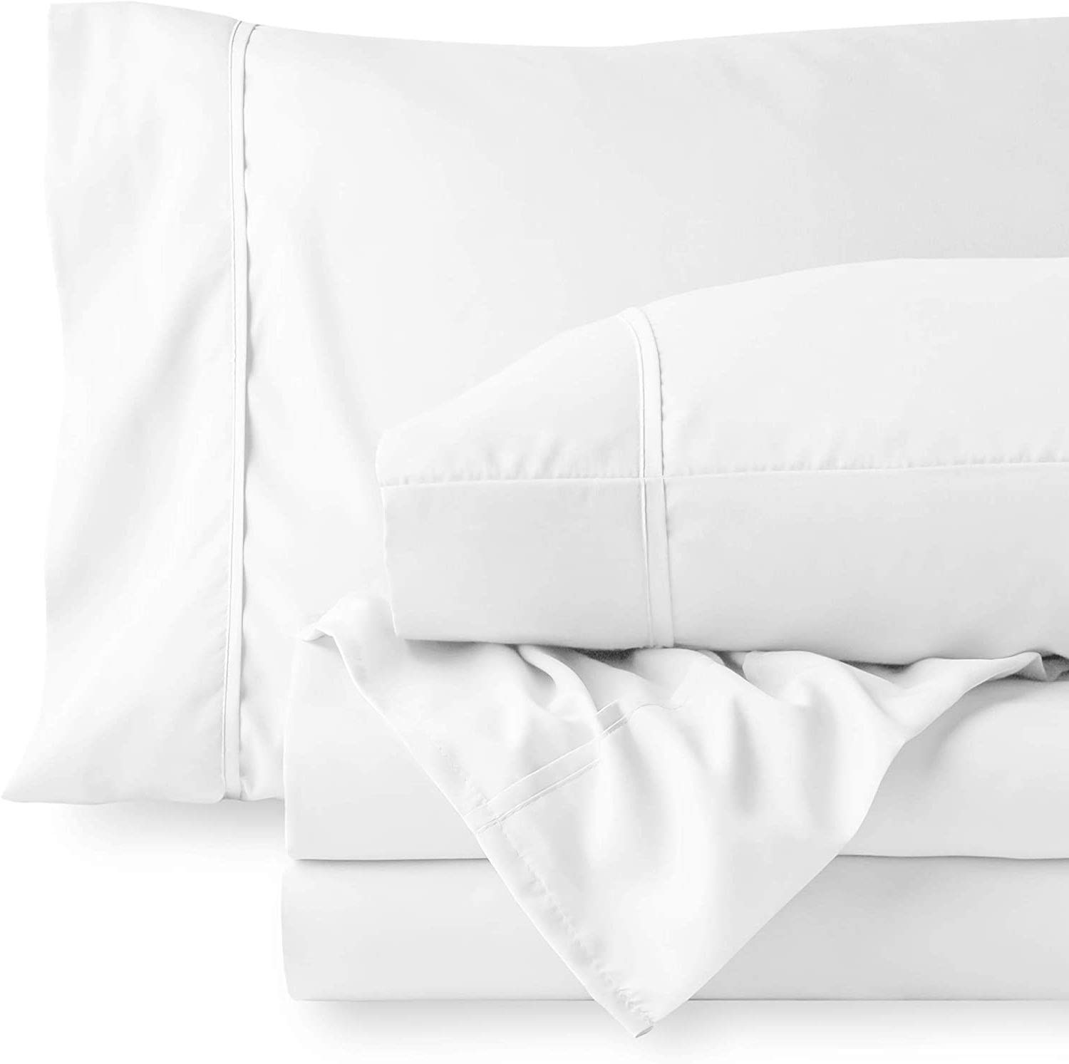 800 Thread Count Egyptian Cotton Sheet Set for Queen Size Bed - Ultra Soft & Breathable Deep Pocket Bed Sheets - Perfect for Luxury Hotels, Master Bedrooms & Guest Rooms