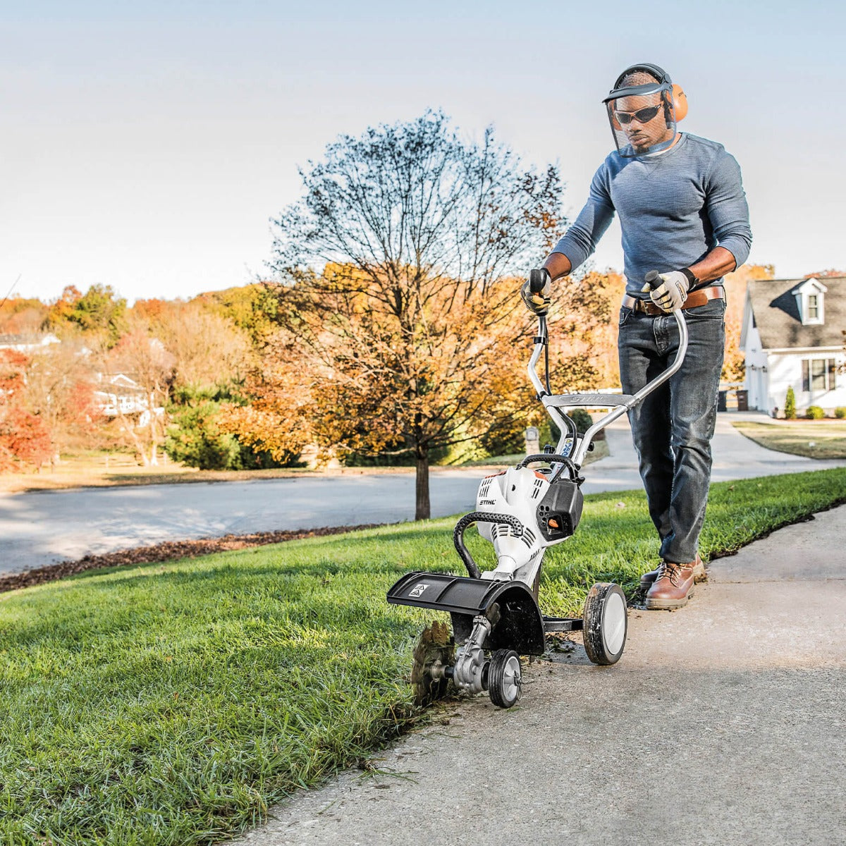 STIHL MM 56 YARD BOSS Gas-Powered Multi-Tool System - Professional Landscaping Equipment for Lawn Care, Yard Maintenance & Property Management