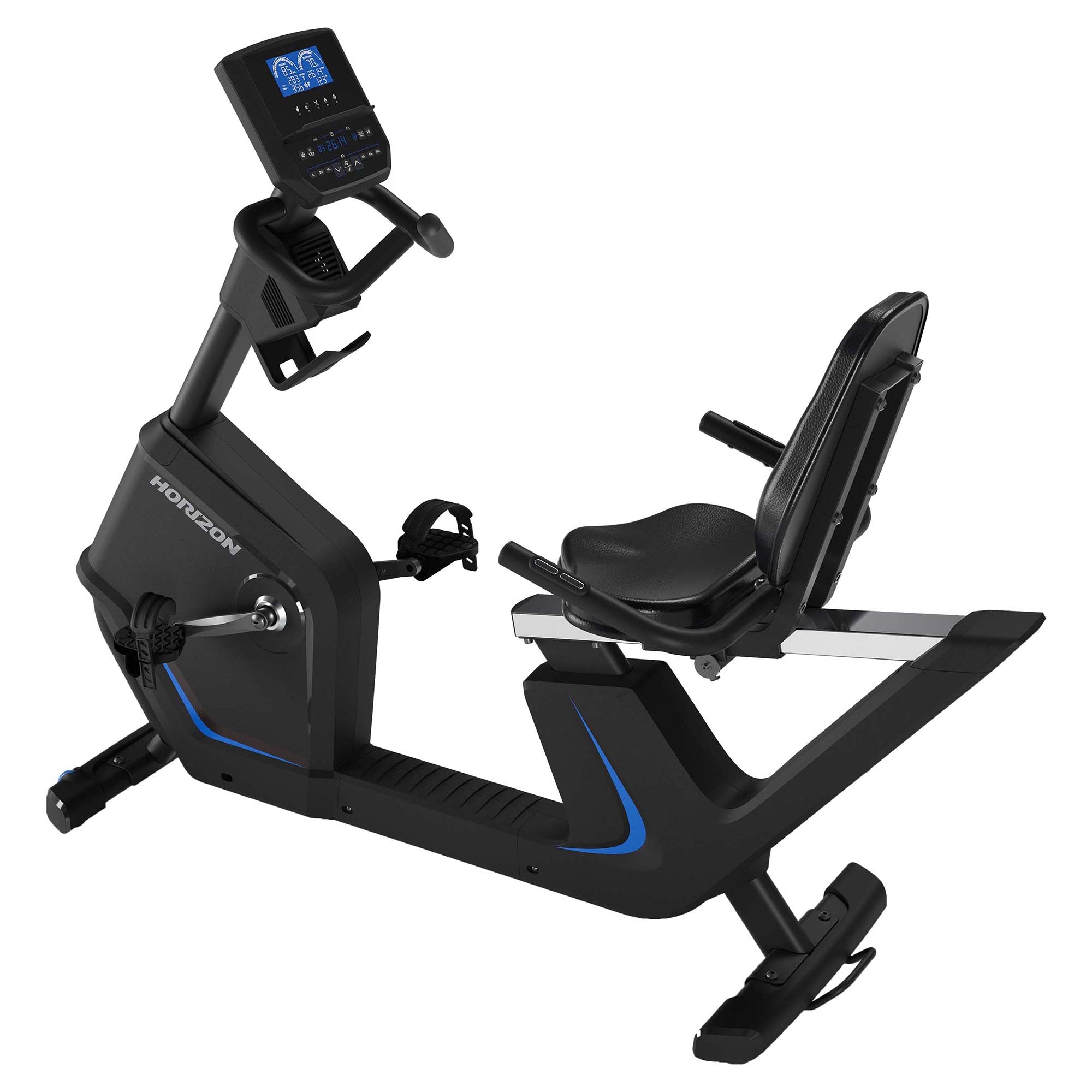 5.0R 21 Recumbent Exercise Bike for Home Gym - Low Impact Workout Machine with Adjustable Seat & LCD Display - Perfect for Seniors, Physical Therapy & Indoor Cycling Training