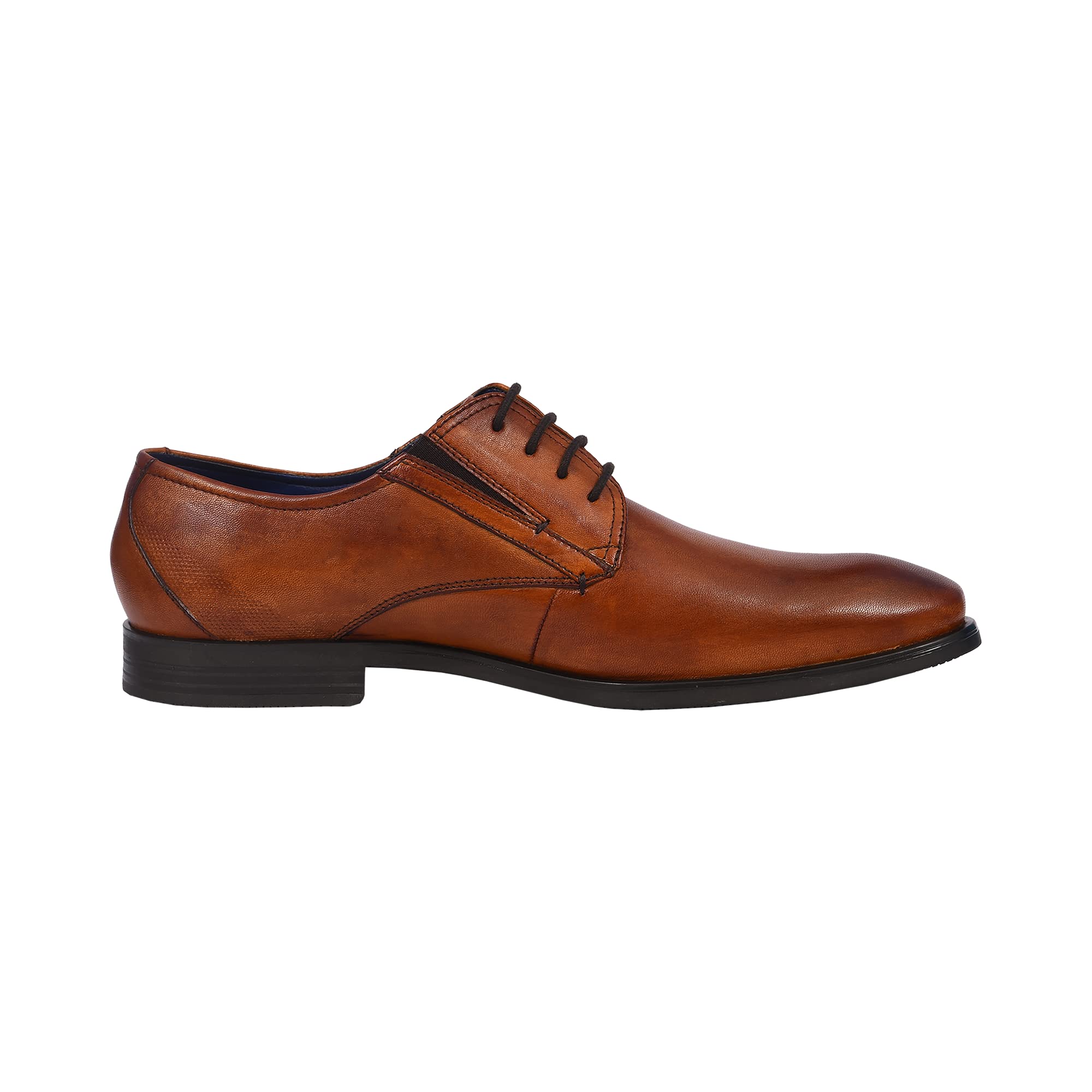 Bugatti Men's Savio Evo Derby Shoes - Premium Leather Dress Shoes for Business, Office & Formal Occasions