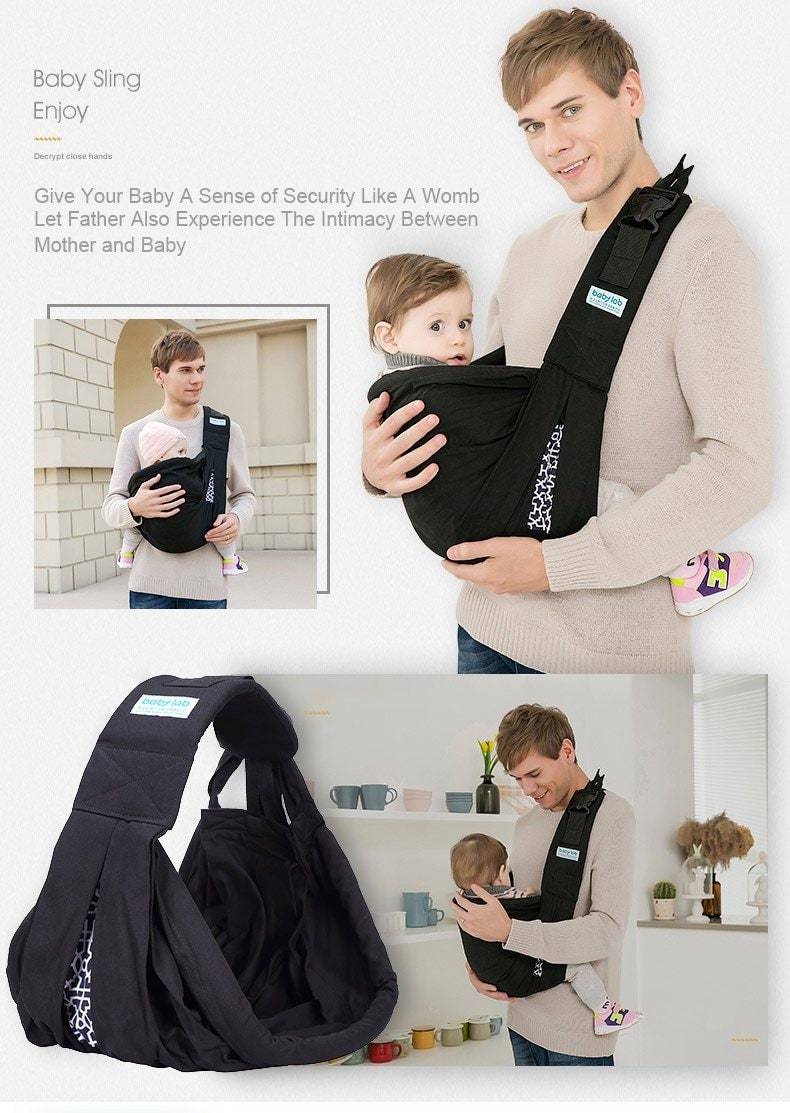 Baby Wrap Newborn Sling Carrier - Soft & Adjustable Infant Side Swing Sling for 0-24 Months - Perfect Baby Shower Gift & Hands-Free Parenting Essential for New Moms - Ideal for Nursing, Shopping & Outdoor Adventures