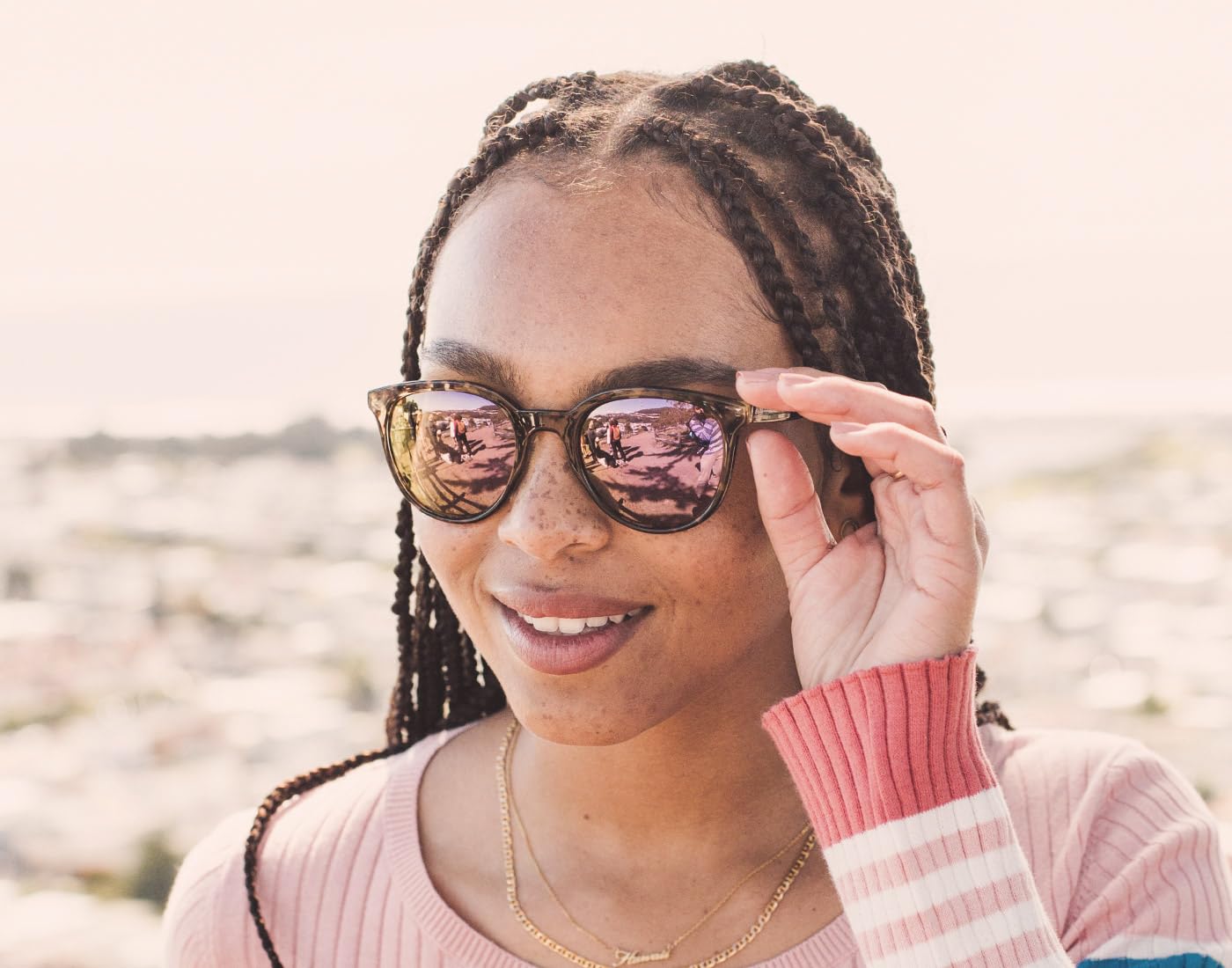 Makani Polarized Sunglasses - Eco-Friendly Recycled UV Protection for Men & Women - Perfect for Driving, Beach, and Outdoor Activities
