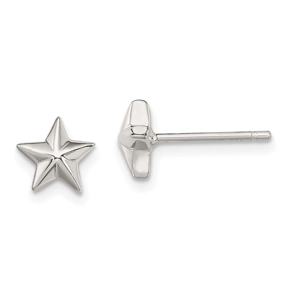 925 Sterling Silver Star Earrings for Women - Dainty Hypoallergenic Stud Earrings - Perfect for Everyday Wear, Gifts & Special Occasions