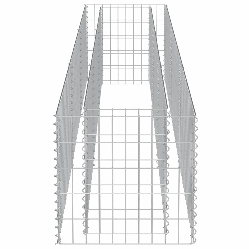 Galvanized Steel Gabion Raised Garden Bed Planter - 106.3