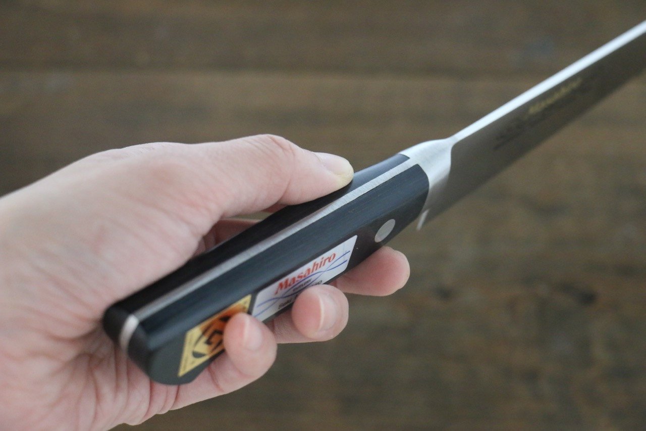 Masahiro Molybdenum Sujihiki Slicing Knife - Premium Japanese Chef Knife for Sushi, Sashimi & Meat - Perfect for Professional Chefs & Home Cooking