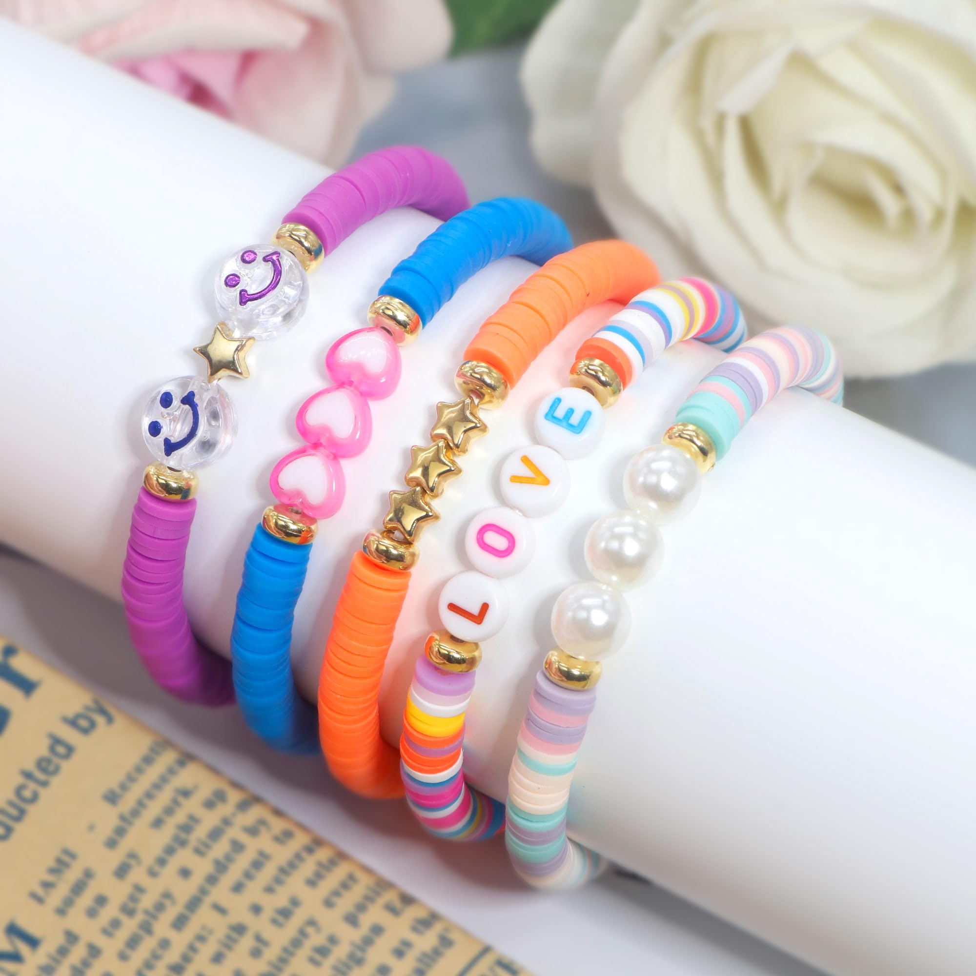 Friendship Bracelet for Women & Teen Girls - Boho Style Beaded Bracelets for Concerts, Parties & Birthdays - Perfect Gift for Best Friends & Loved Ones | Wear Daily, Layering or Special Occasions