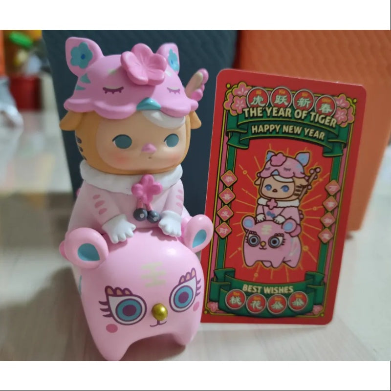 Pop Mart The Year of Tiger Series Complete Set - Collectible Blind Box Figures for Home Decor, Office Display & Gift Giving