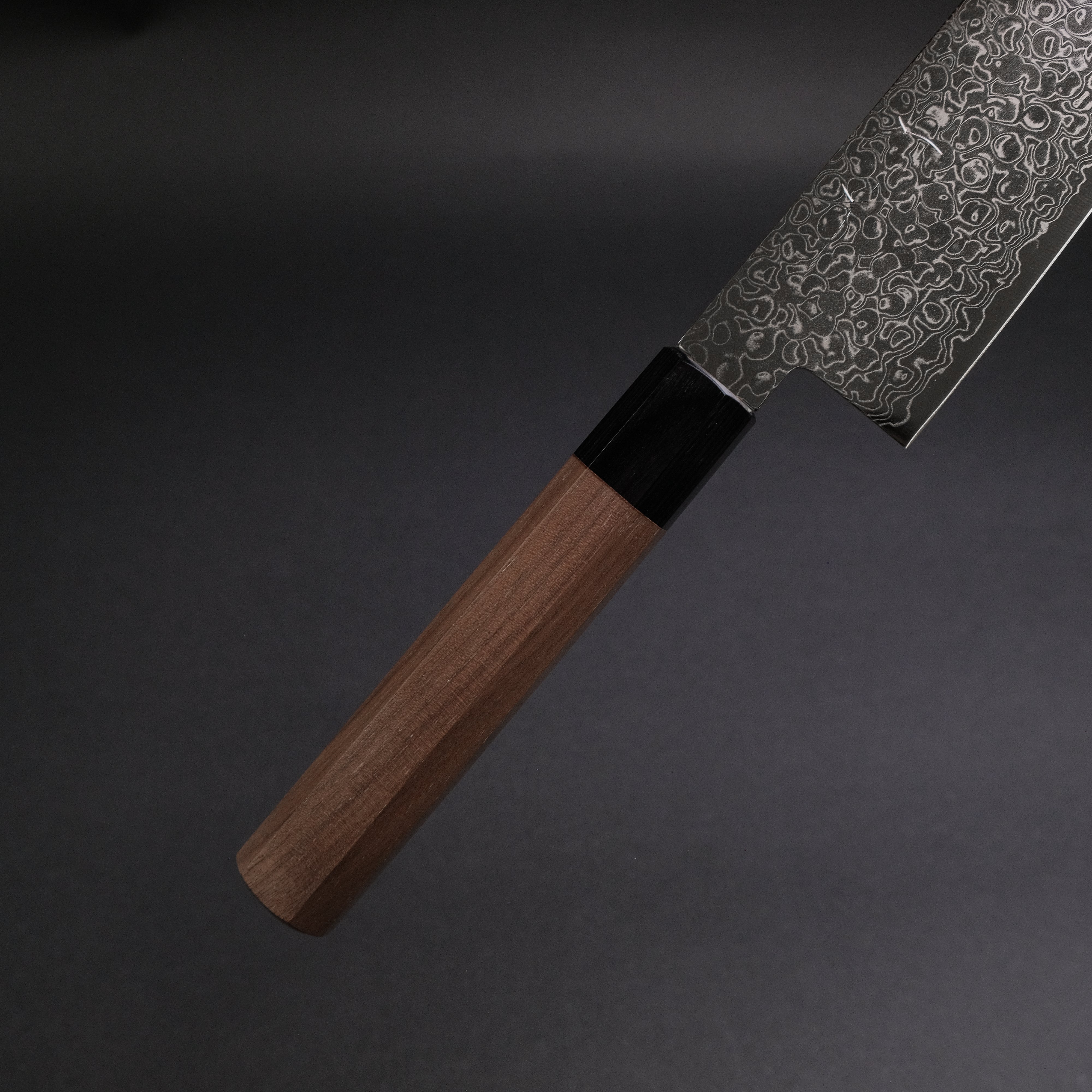 Hitohira HG Damascus Gyuto 240mm Japanese Chef Knife - Premium Walnut Handle - Perfect for Sushi, Meat Cutting & Professional Kitchen Use
