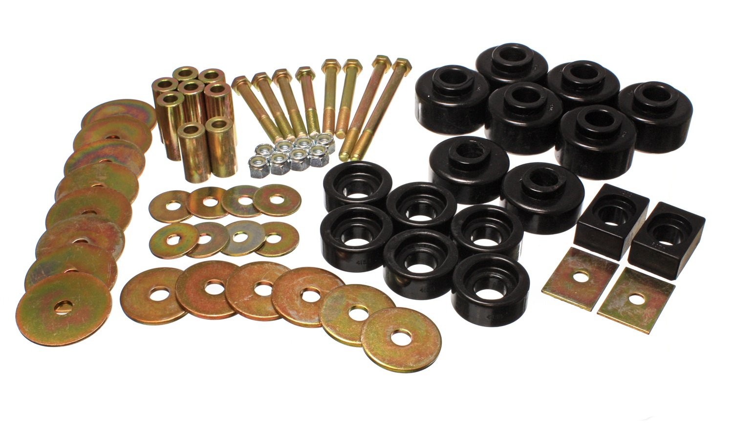 Energy Suspension Body Mount Bushing Set - 4.4115G - High Performance Polyurethane Bushings for Smooth Ride & Vibration Reduction - Perfect for Off-Roading, Daily Driving & Vehicle Maintenance