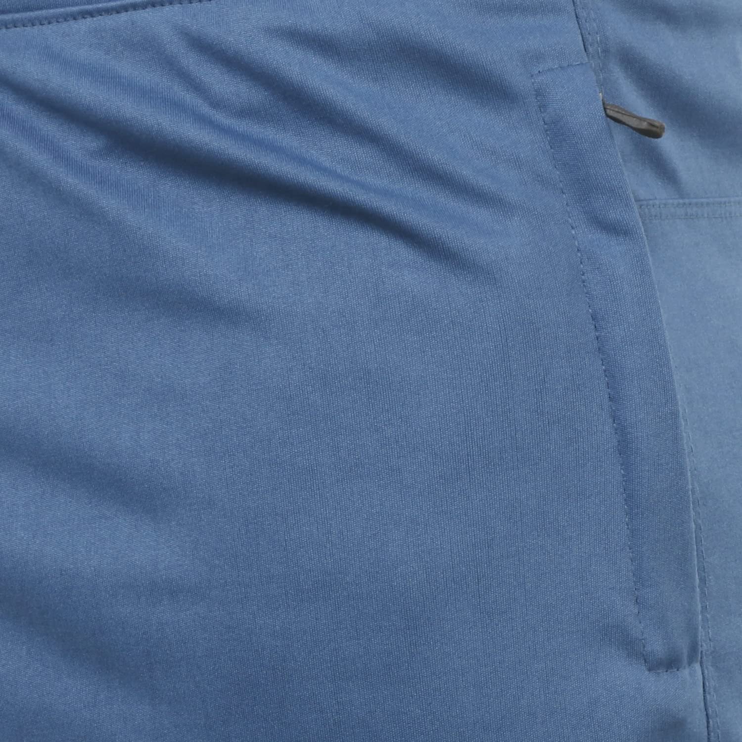 JOREN Men's Athletic Shorts with Zipper Pockets - Blue XL | Comfortable Workout & Running Shorts for Gym, Basketball, Jogging