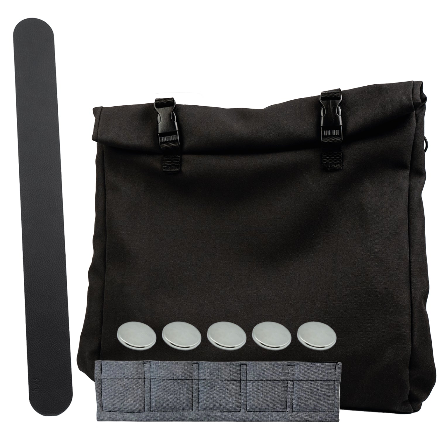 Large Magnetic Bag with Strip - Perfect for Office, Home, and Travel Organization