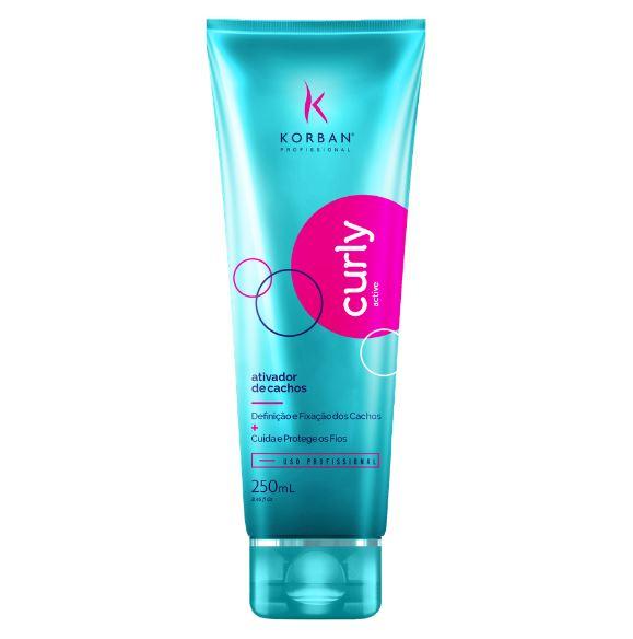 Best Curly Hair Definition Activator & Keratin Styling Gel - 250ml for Frizz Control & Shine | Perfect for Natural Curls, Twists, and Braids | Salon-Quality Hold by Korban