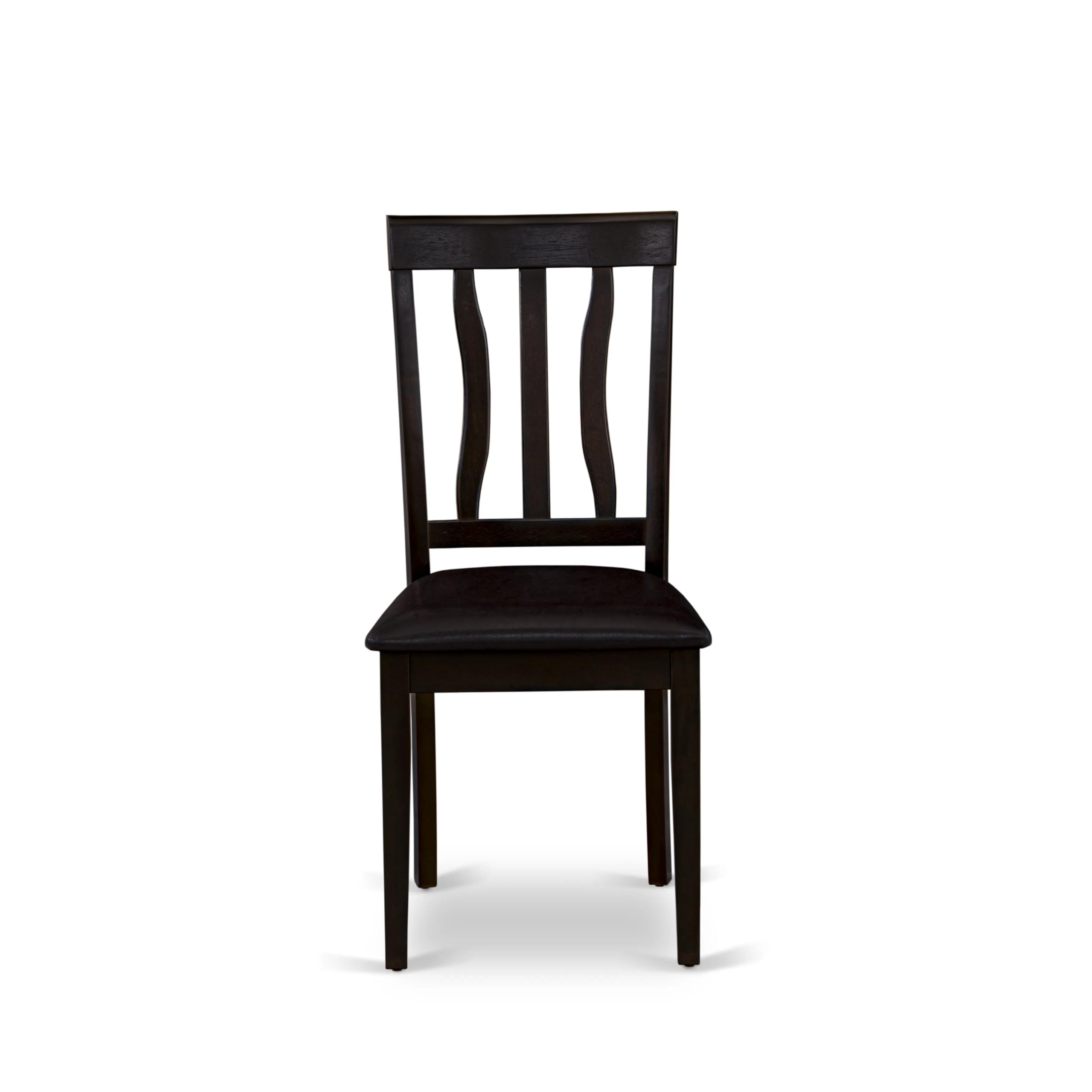 East West Furniture BOAN3-CAP-LC 3-Piece Modern Dining Set - 42