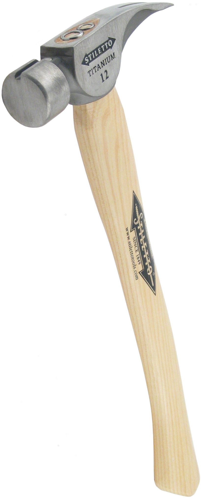 Stiletto Ti12SC Titanium 12 Smooth Face Hammer with 18