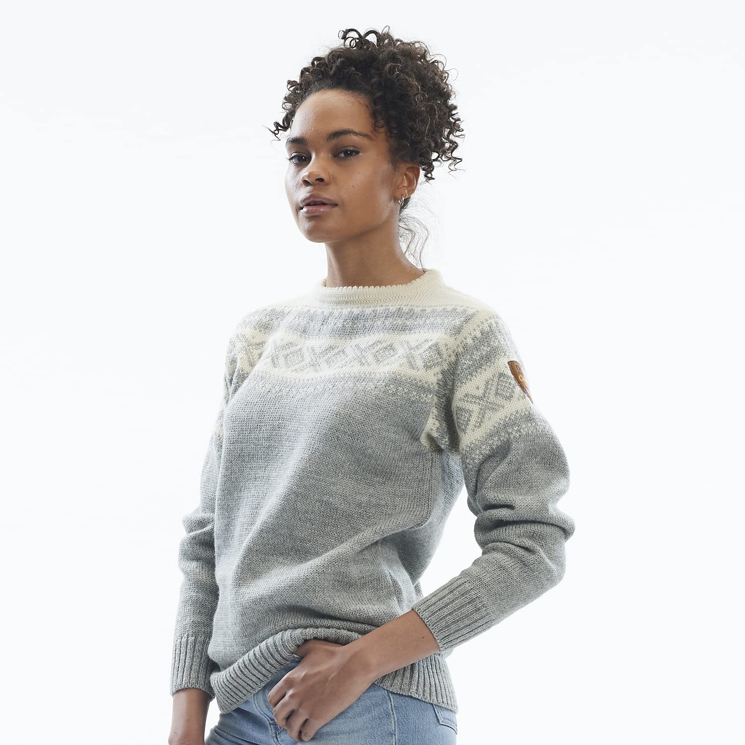 Dale of Norway Cortina 1956 Unisex Wool Sweater - 100% Merino Wool Crewneck Pullover for Men & Women - Warm Winter Knitwear for Skiing & Outdoor Activities