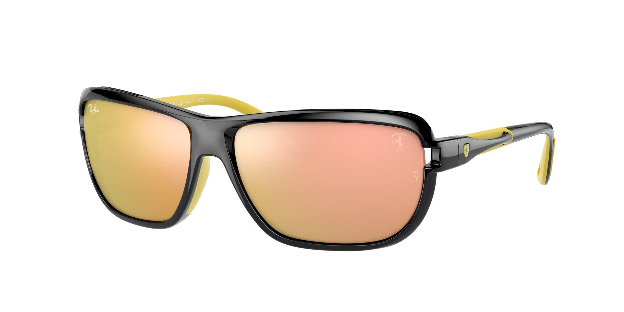 Ray-Ban RB4365M Scuderia Ferrari Aviator Sunglasses for Men & Women - Polarized UV Protection - Stylish Driving & Outdoor Sports Eyewear