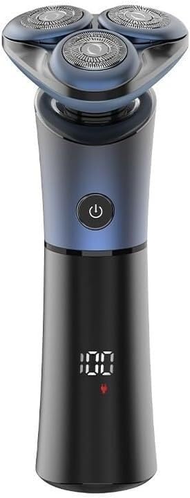 Men's Electric Razor - 3D Floating Blade, Waterproof & Washable, Type-C Rechargeable with Digital Display - Perfect for Travel, Home & Gym Beard Shaving