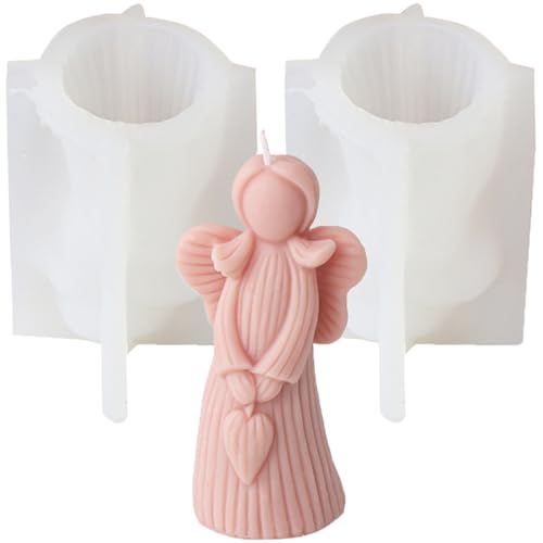 2pcs angel silicone mold
