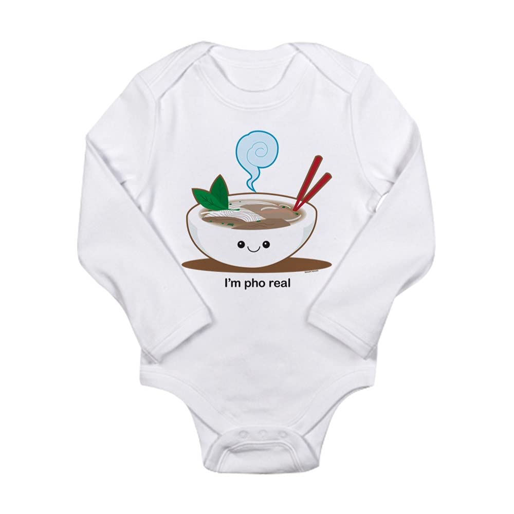 Pho Baby Bodysuit - Cute & Comfortable Infant Onesie for Boys & Girls | Perfect for Family Dinners, Vietnamese Food Lovers & Cultural Celebrations