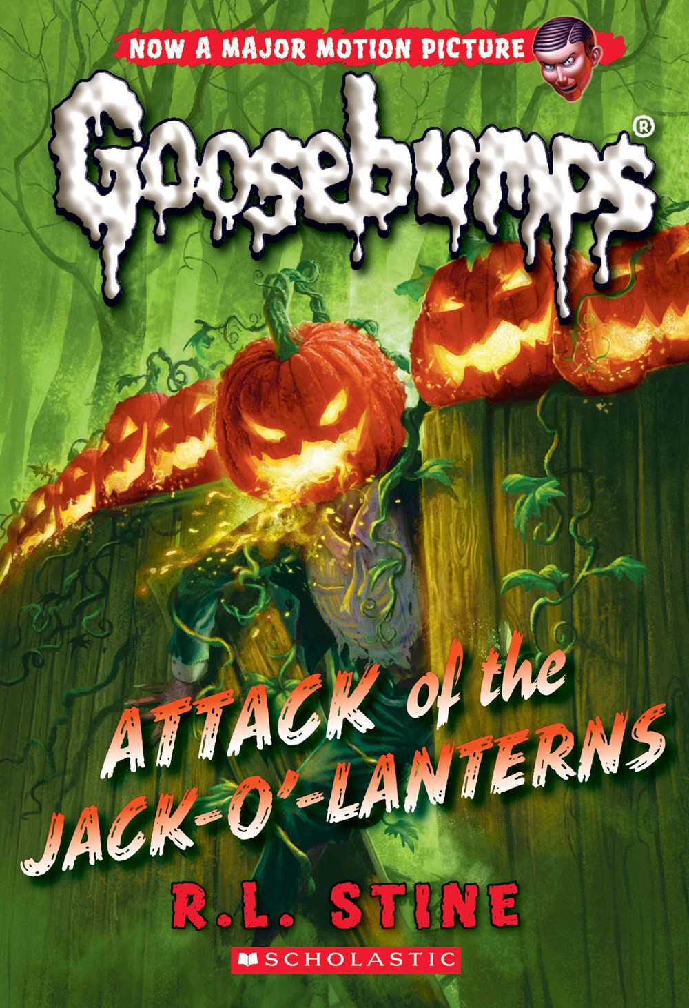 Attack of the Jack O'Lanterns - Halloween Pumpkin Decorations for Outdoor & Indoor Scary Decor - Perfect for Halloween Parties, Yard Displays, and Spooky Home Decor
