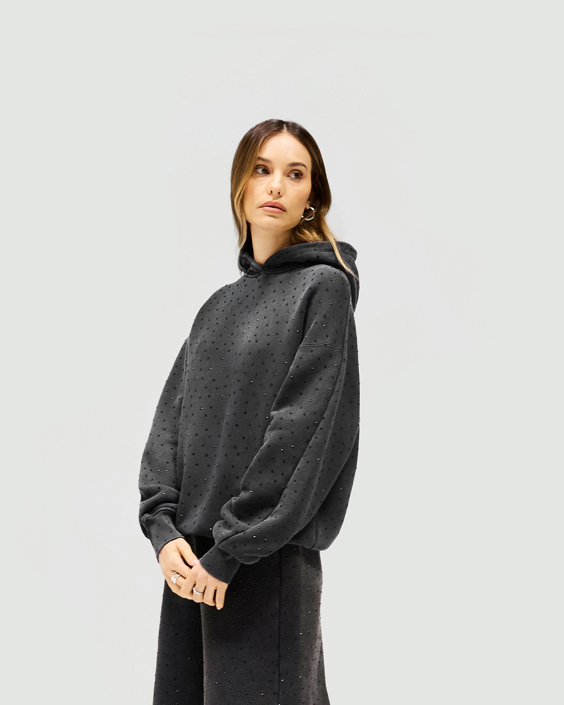 Spark Hoodie - Soft Washed Grey Pullover for Men & Women | Cozy Casual Wear for Fall & Winter | Perfect for Outdoor Activities & Lounge