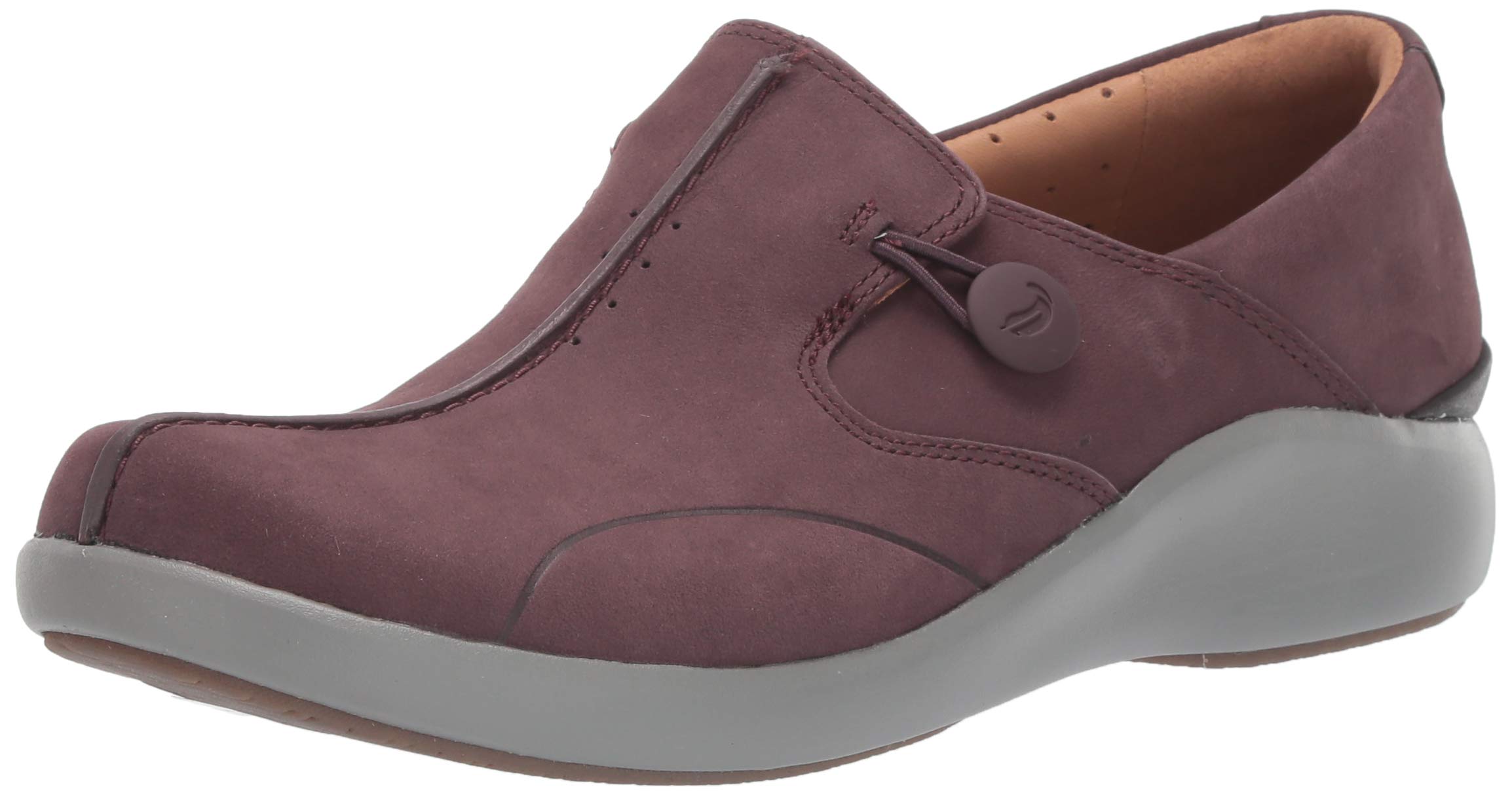 Clarks Women's Un.Loop 2 Comfortable Walking Loafers - Casual Slip-On Shoes for Work, Travel & Everyday Wear