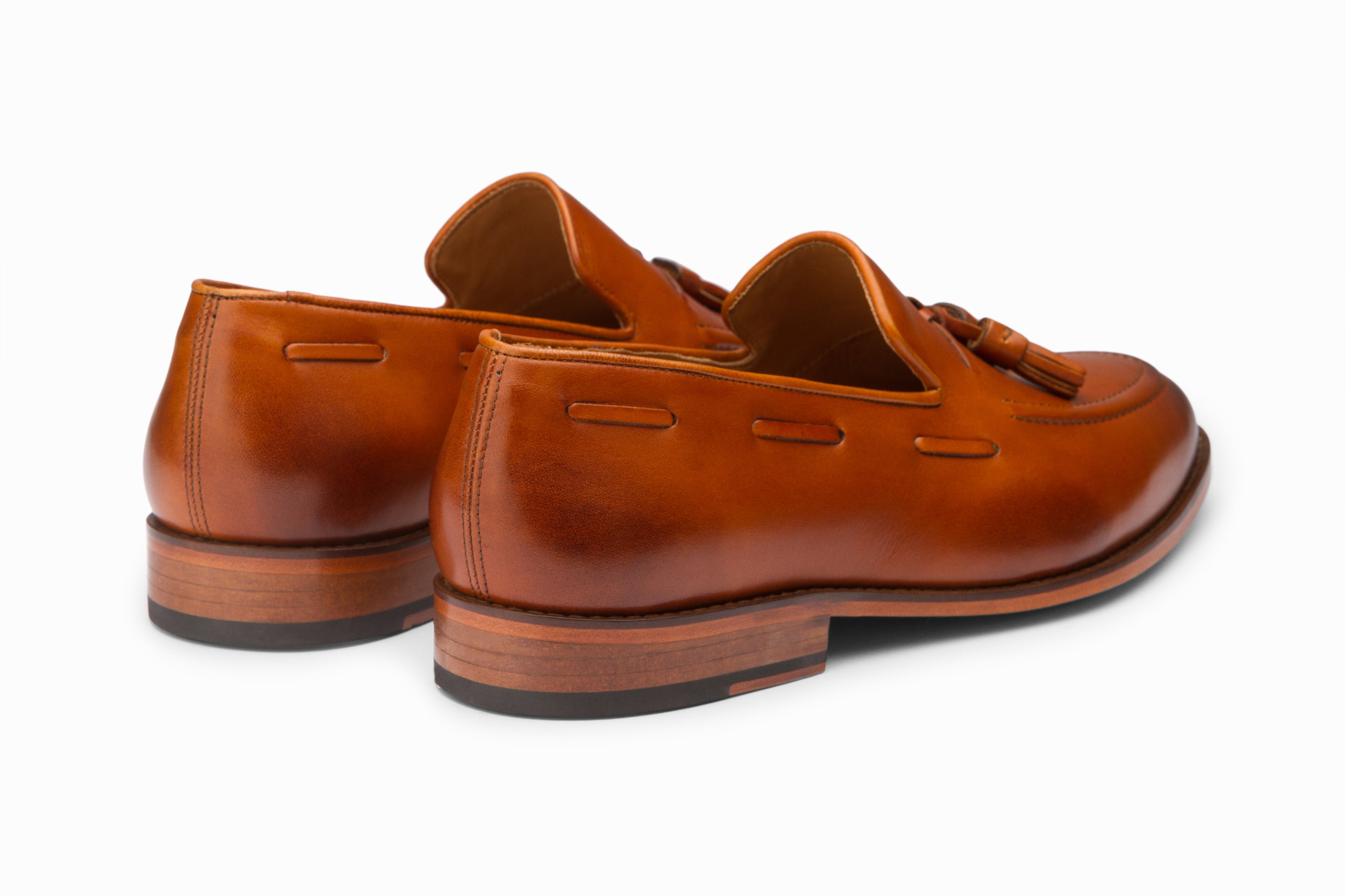 Stylish Tan Tassel Loafers for Women - Comfortable Slip-On Dress Shoes for Office, Party & Casual Wear