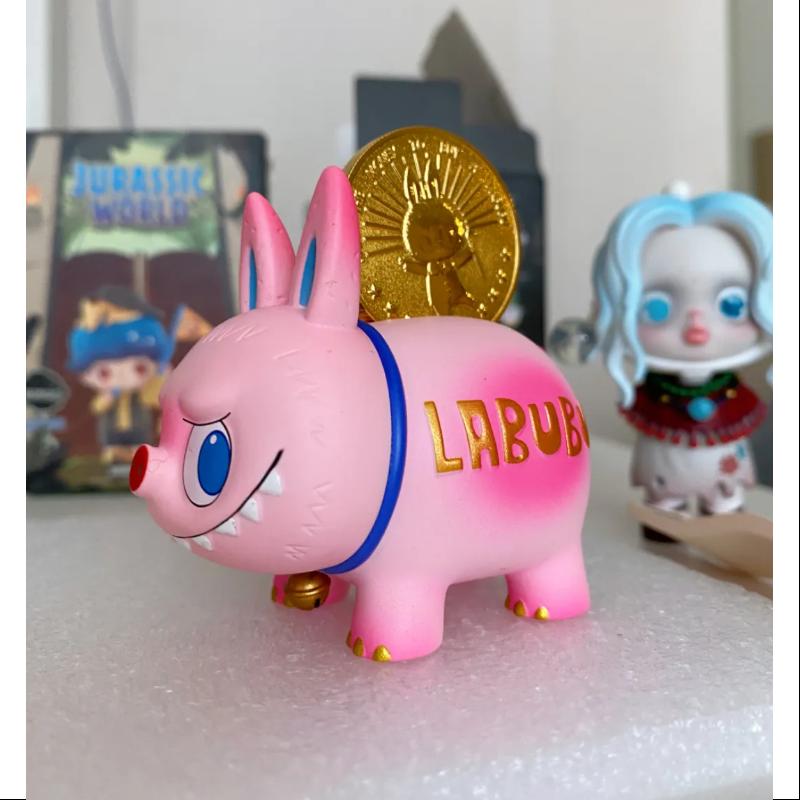 Labubu THE MONSTERS Piggy Bank Figure - Limited Edition Collectible Toy for Home Decor & Gift Giving