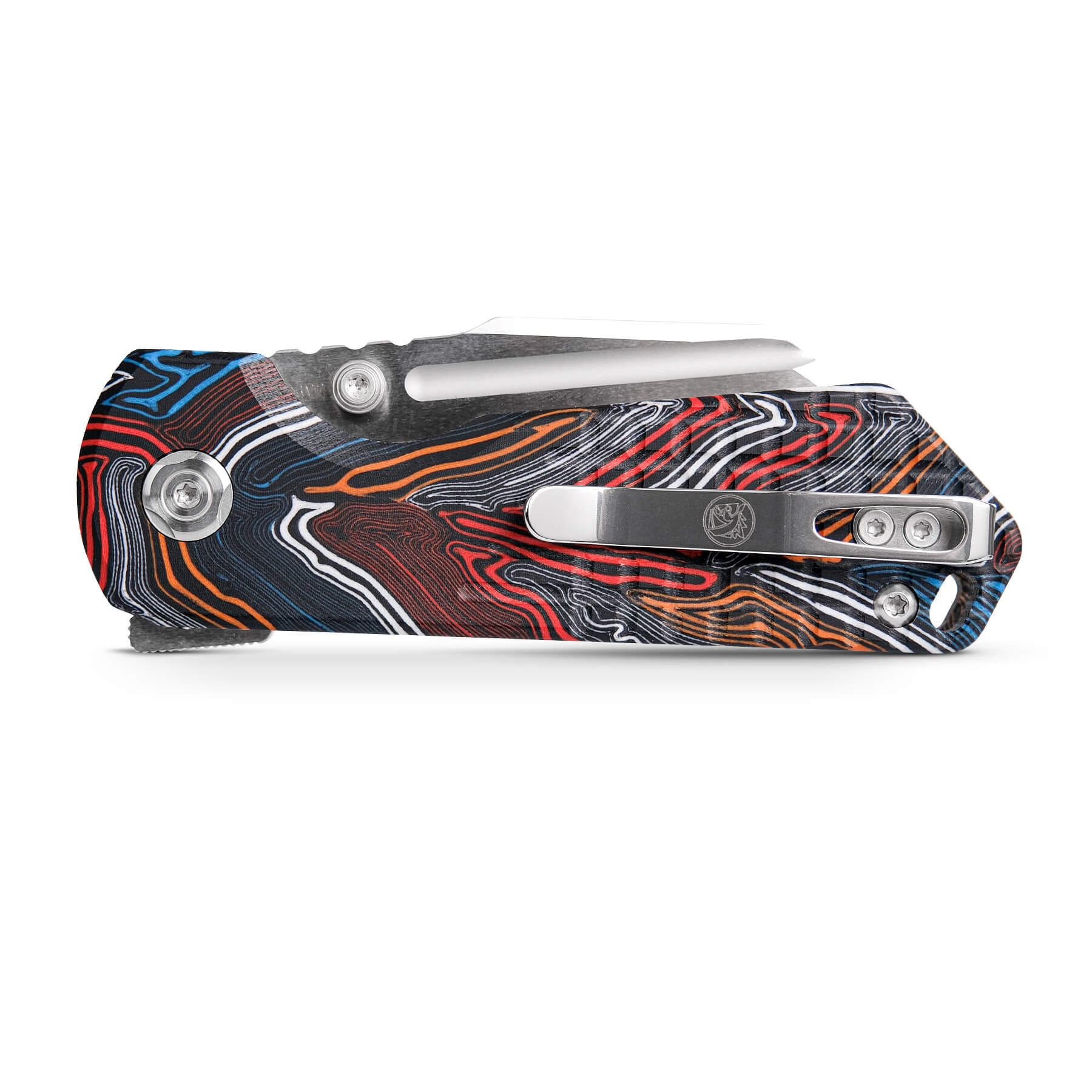 Premium EDC Pocket Knife - Hedgehog Top Liner Lock with 2.99