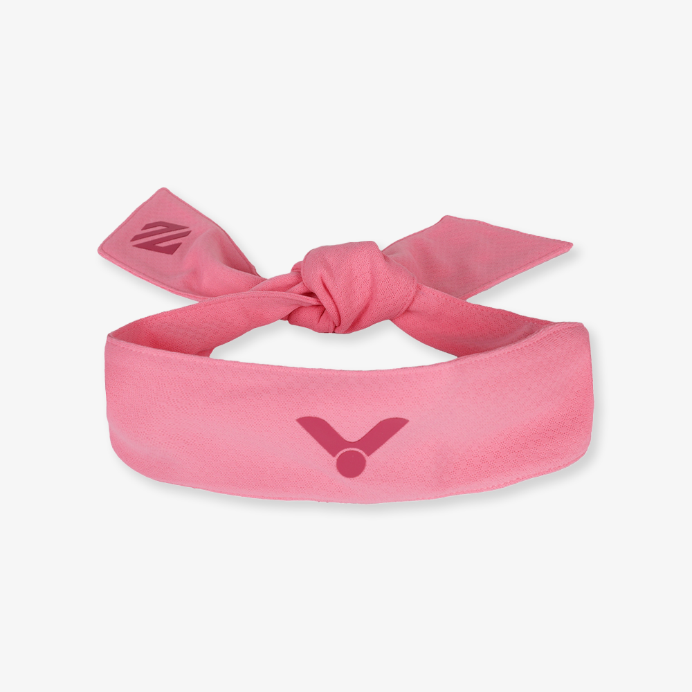 Victor SP505CPS Sport Headband - Breathable Sweatband for Running, Yoga & Workouts - Flamingo Pink - Capsule Collection - Perfect for Gym, Tennis & Outdoor Activities