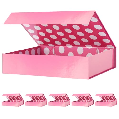 Pink-11x7.8x2.3-Pack of 6