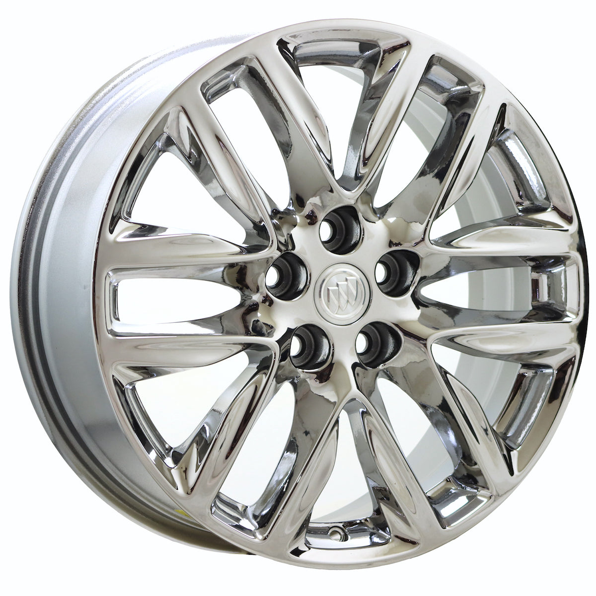 19 Buick Envision Bright Chrome Wheels Rims - Factory OEM Set 4152 | Premium Replacement for Enhanced Style & Performance | Perfect for Upgrades, Restorations & Custom Builds