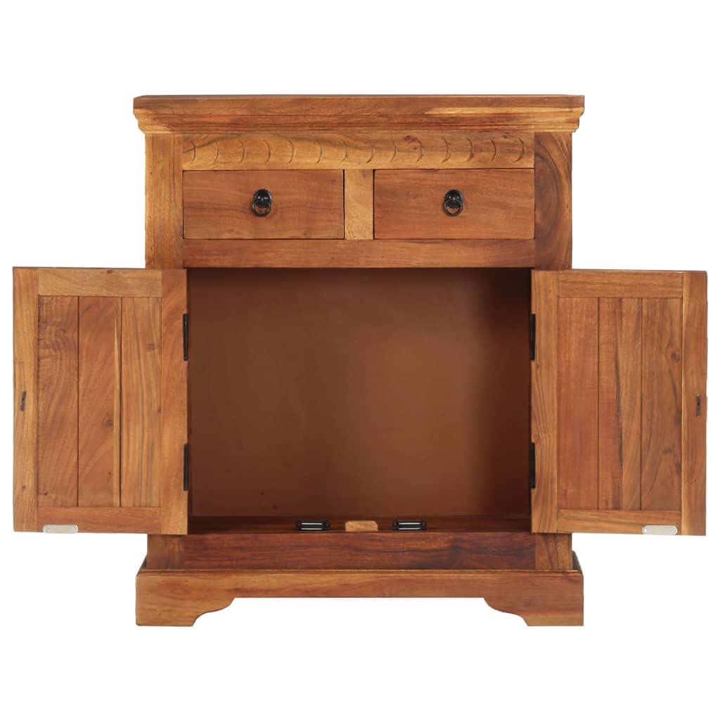 Rustic Acacia Wood Buffet Sideboard - 24.8
